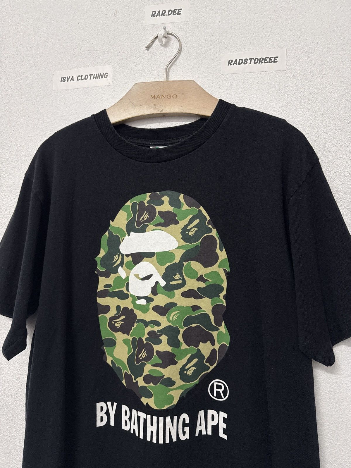 Bape A Bathing Ape Camo Green Tee Size US M / EU 48-50 / 2 - 3 Thumbnail