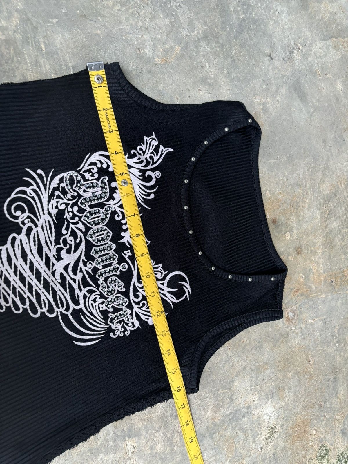 Hysteric Glamour Y2k Opium Adoniser Punk Style Tank Tops Size M / US 6-8 / IT 42-44 - 8 Thumbnail