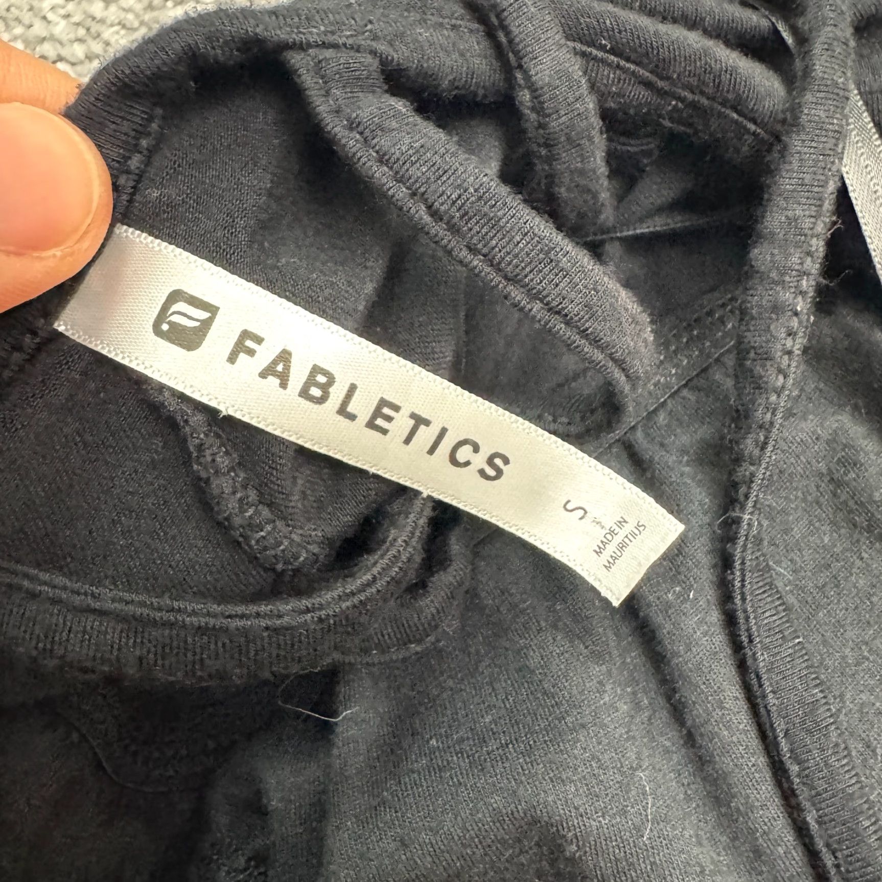 Fabletics Fabletics Maxi Dress Womens Small Black Strappy Backless Stretch V-Neck Sleeveless Solid Knit Size S / US 4 / IT 40 - 6 Thumbnail