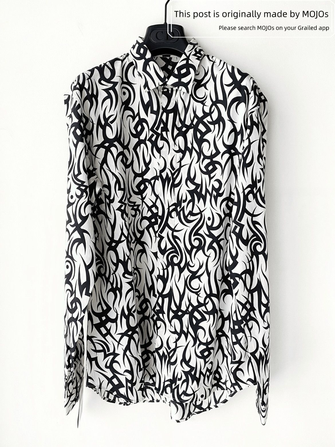 Dior Sz 38 Dior Homme KVA 18SS Pattern Shirt Size US M / EU 48-50 / 2 - 1 Thumbnail