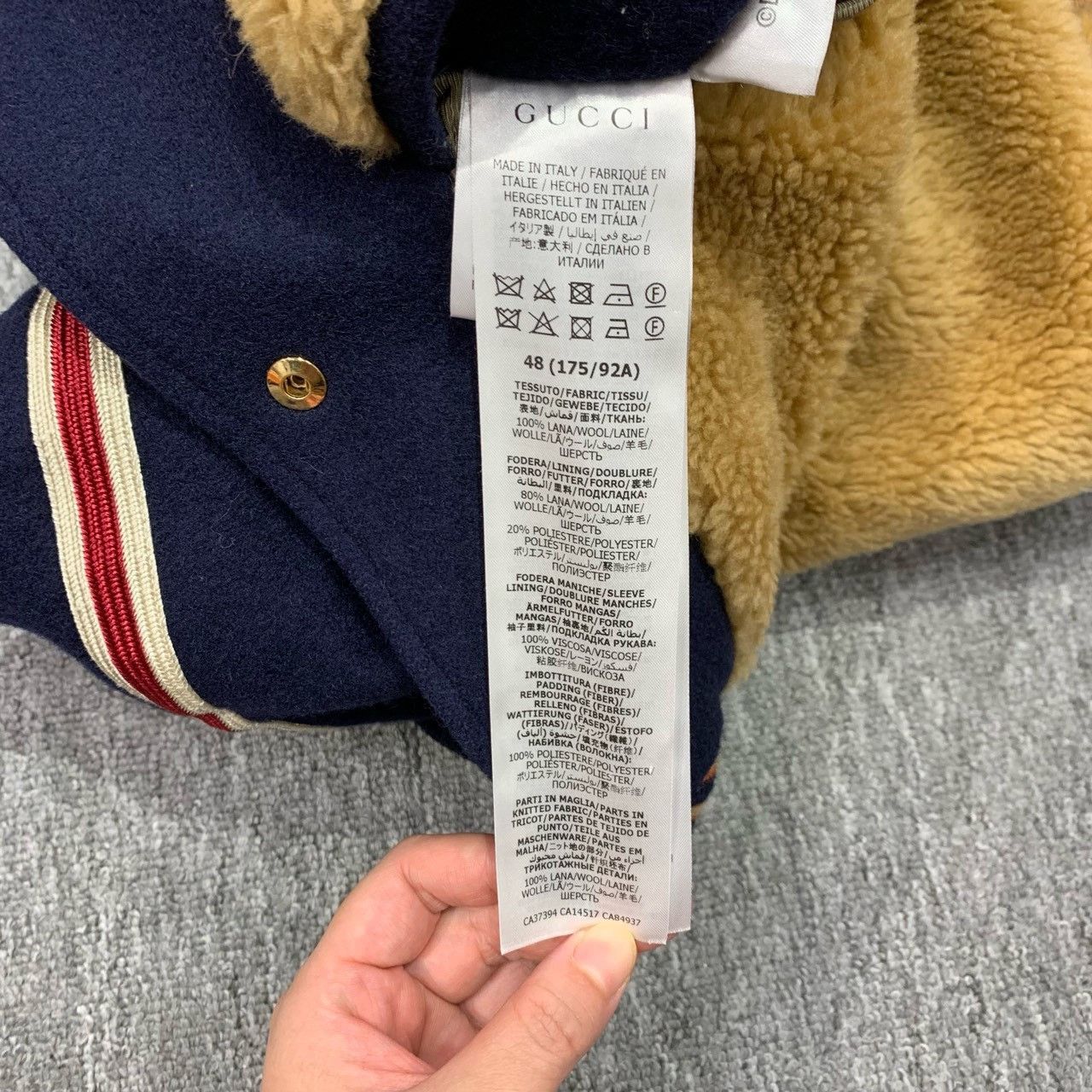Gucci Gucci x Disney Gucci Dark Blue Double G Embroidery Donald D Size US M / EU 48-50 / 2 - 7 Thumbnail