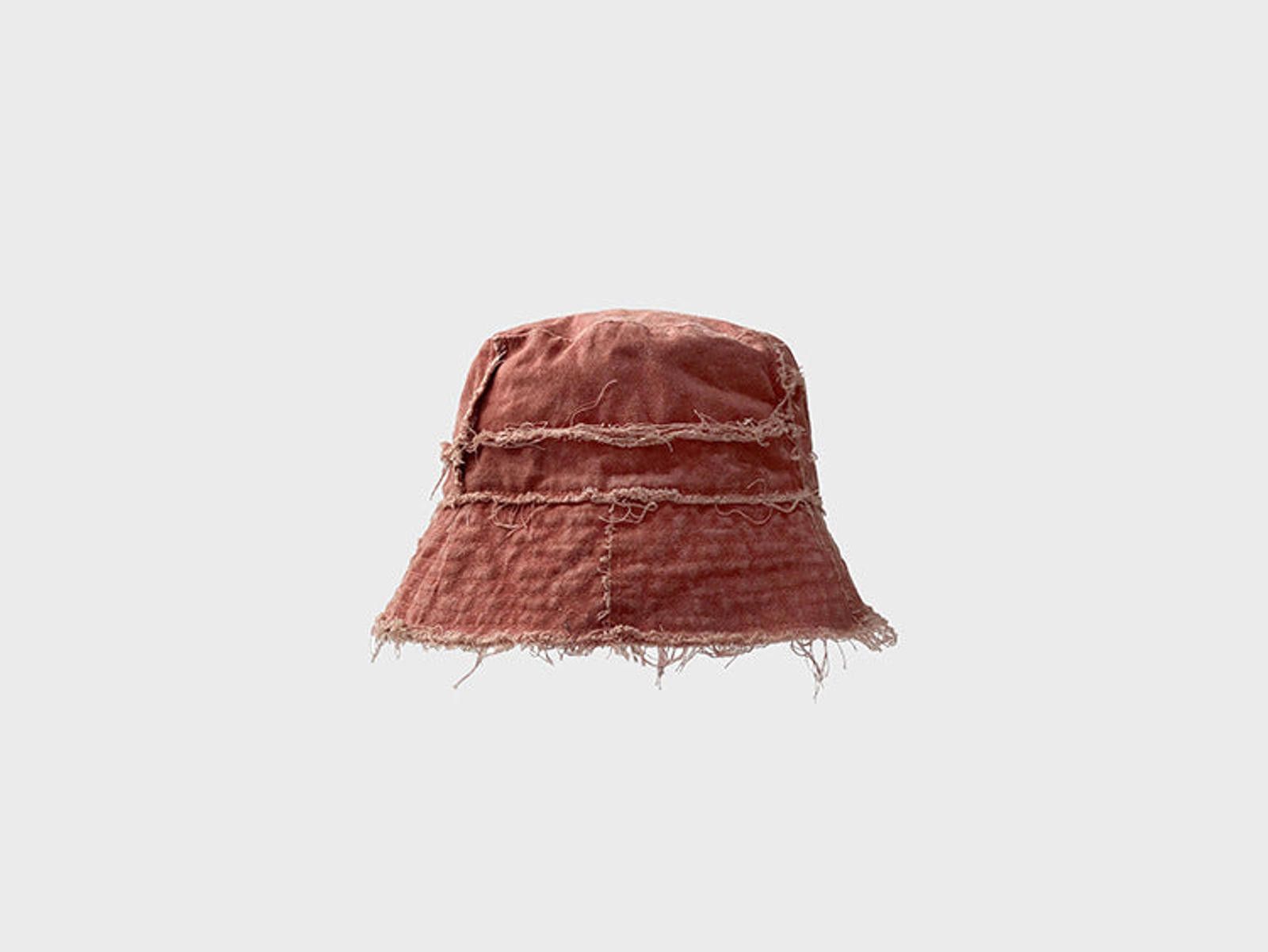 Japanese Brand Distressed Cotton Bucket Hat - Outdoor Utility Hat Size ONE SIZE - 8 Thumbnail