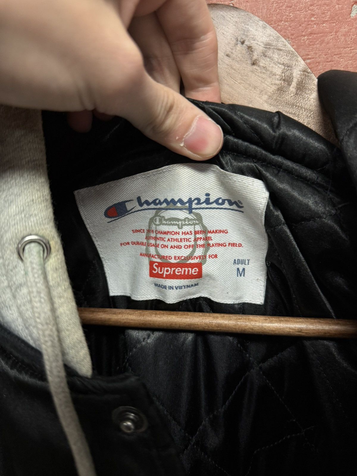 Champion × Supreme Supreme Champion Jacket RARE Size M Clean Condition Size US M / EU 48-50 / 2 - 8 Thumbnail