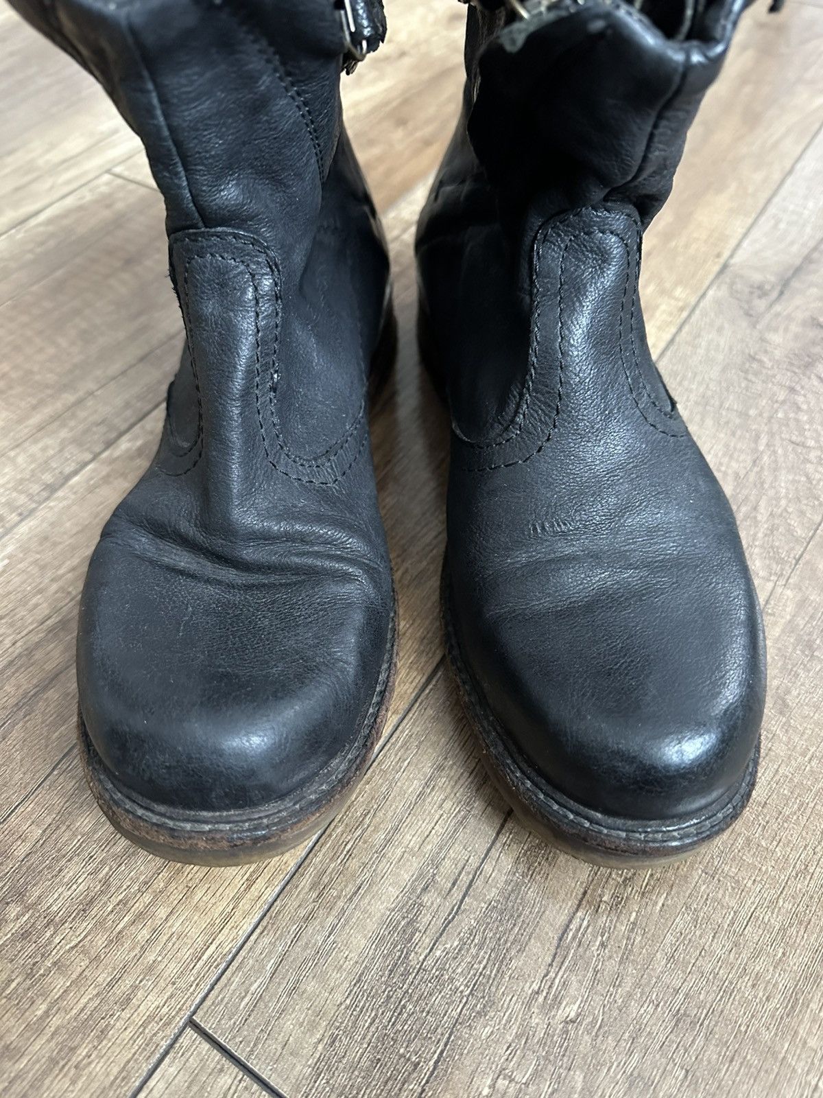 A.S.98 AS 98 Airstep Vintage Leather High Top Boots Shoes Size US 5.5 / EU 38 - 13 Thumbnail