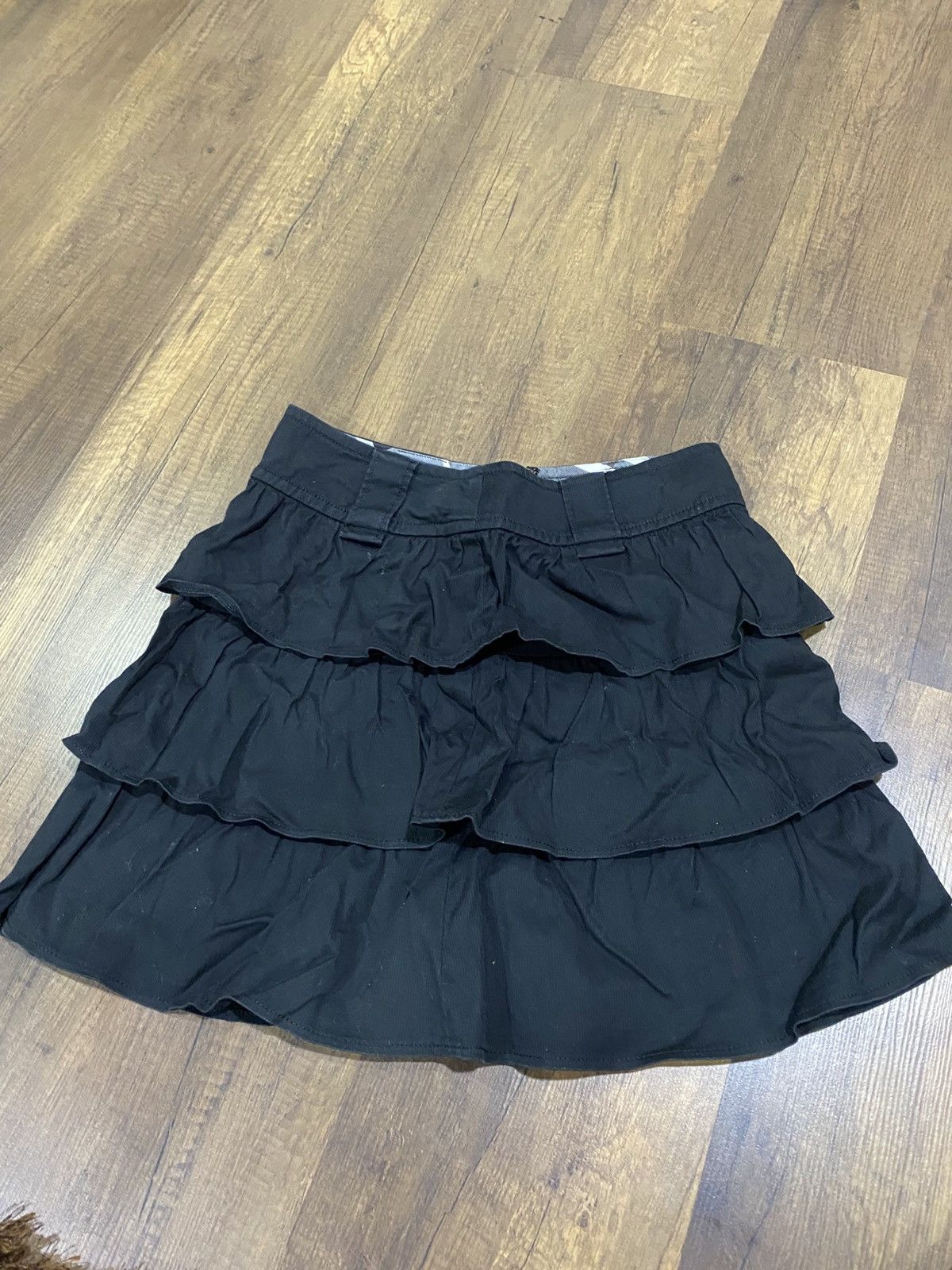 Burberry Burberry Blue Label Black Cotton Skirt Size 27" / US 4 / IT 40 - 13 Thumbnail