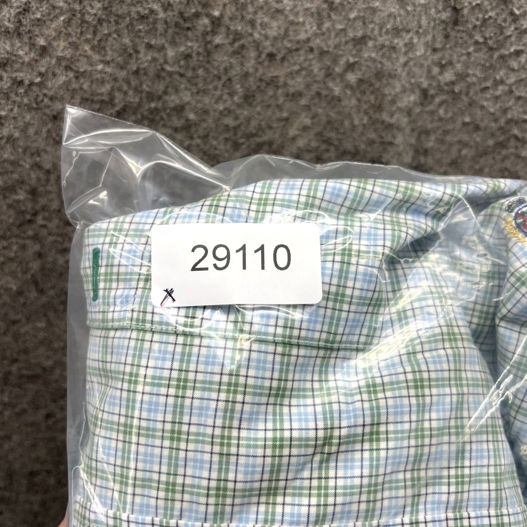 Tommy Hilfiger VINTAGE Tommy Hilfiger Shirt Mens XL Green Blue Plaid Button-Down Short Sleeve 90s Size US XL / EU 56 / 4 - 7 Thumbnail