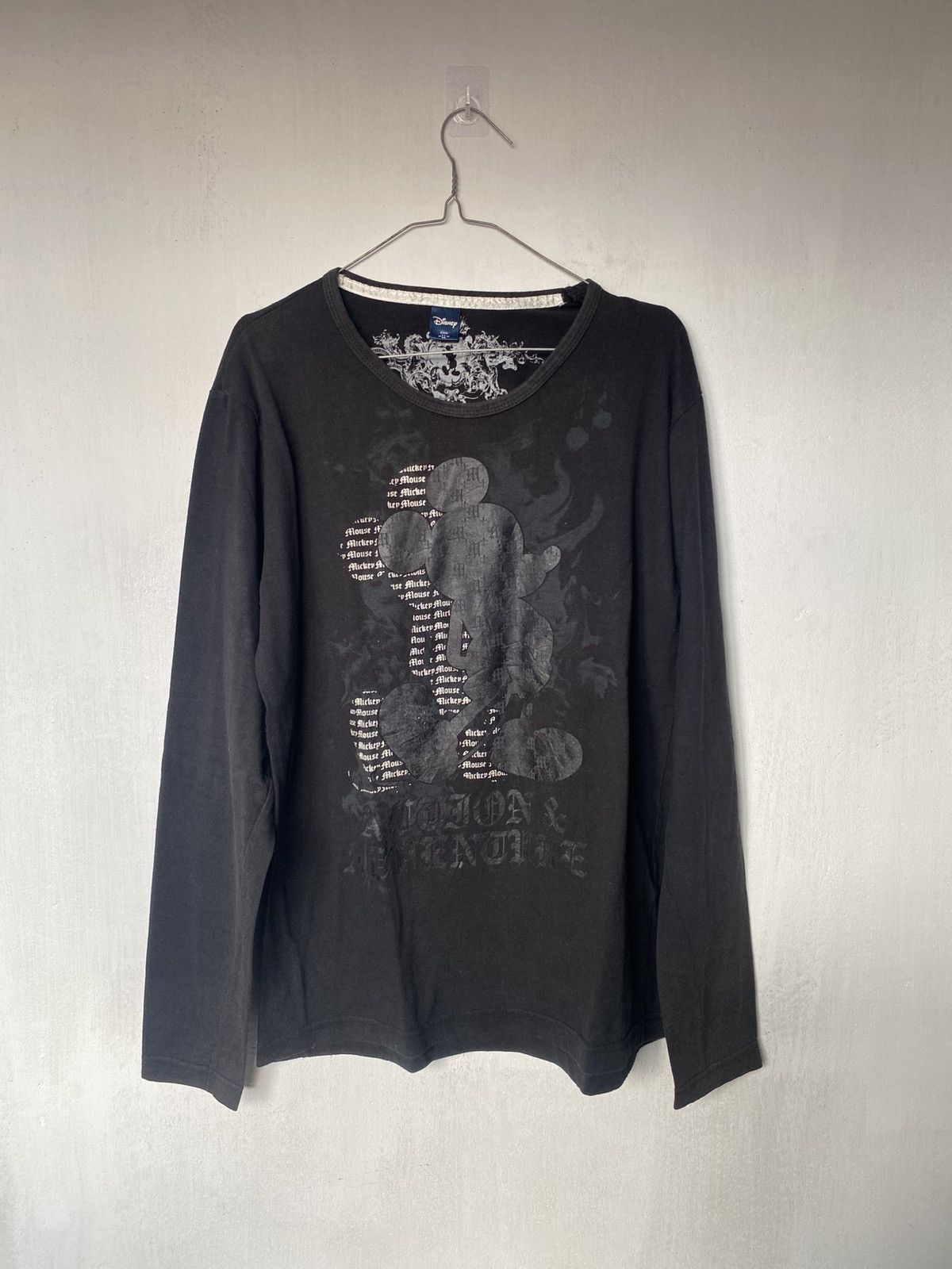 Beauty Beast × If Six Was Nine × Japanese Brand Mickey Poem Longsleeve Size US L / EU 52-54 / 3 - 1 Thumbnail