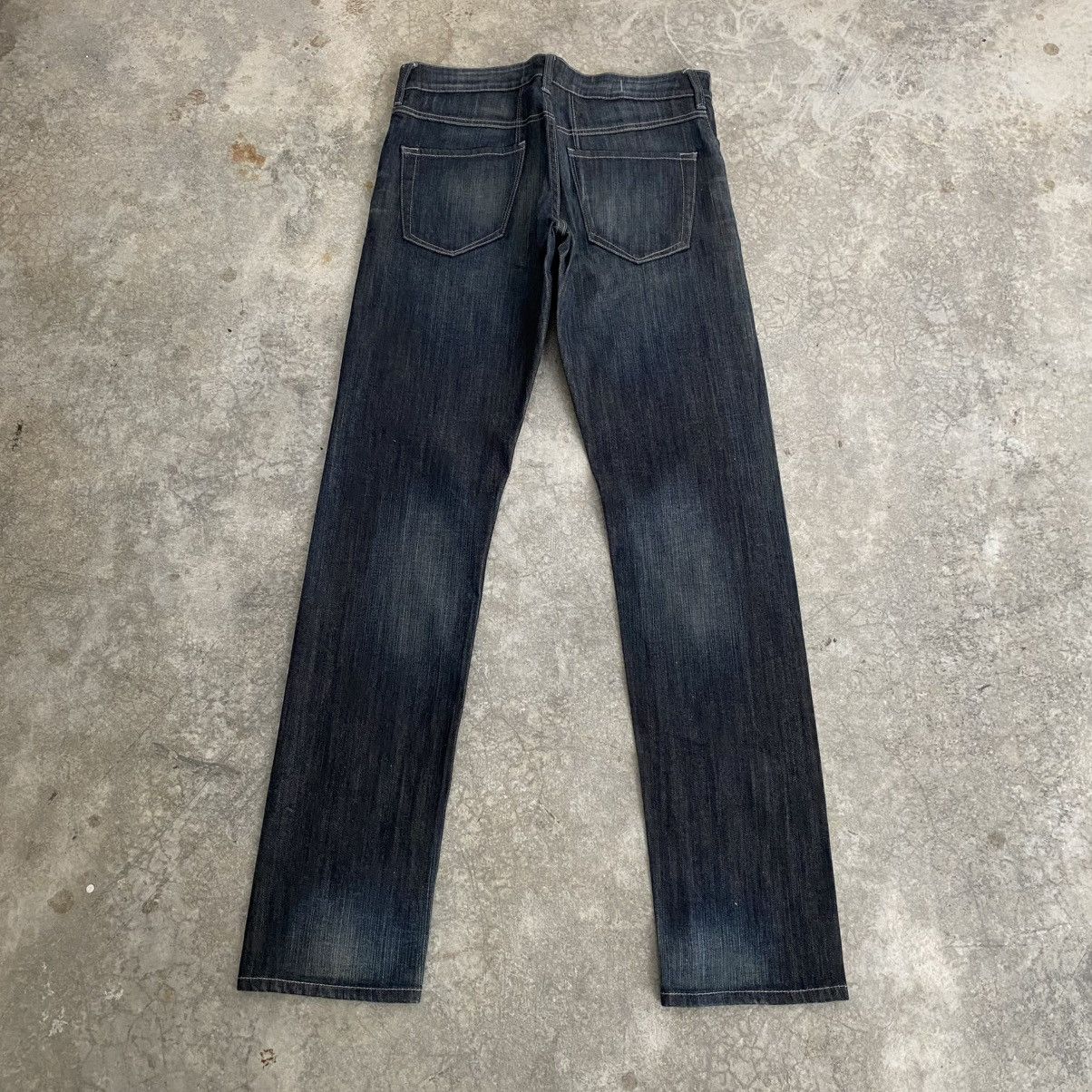 Marithe + Francois Girbaud 2000’s Vintage M. Francois Girbaud Slim Fit Stacked Jeans Size US 33 - 7 Thumbnail