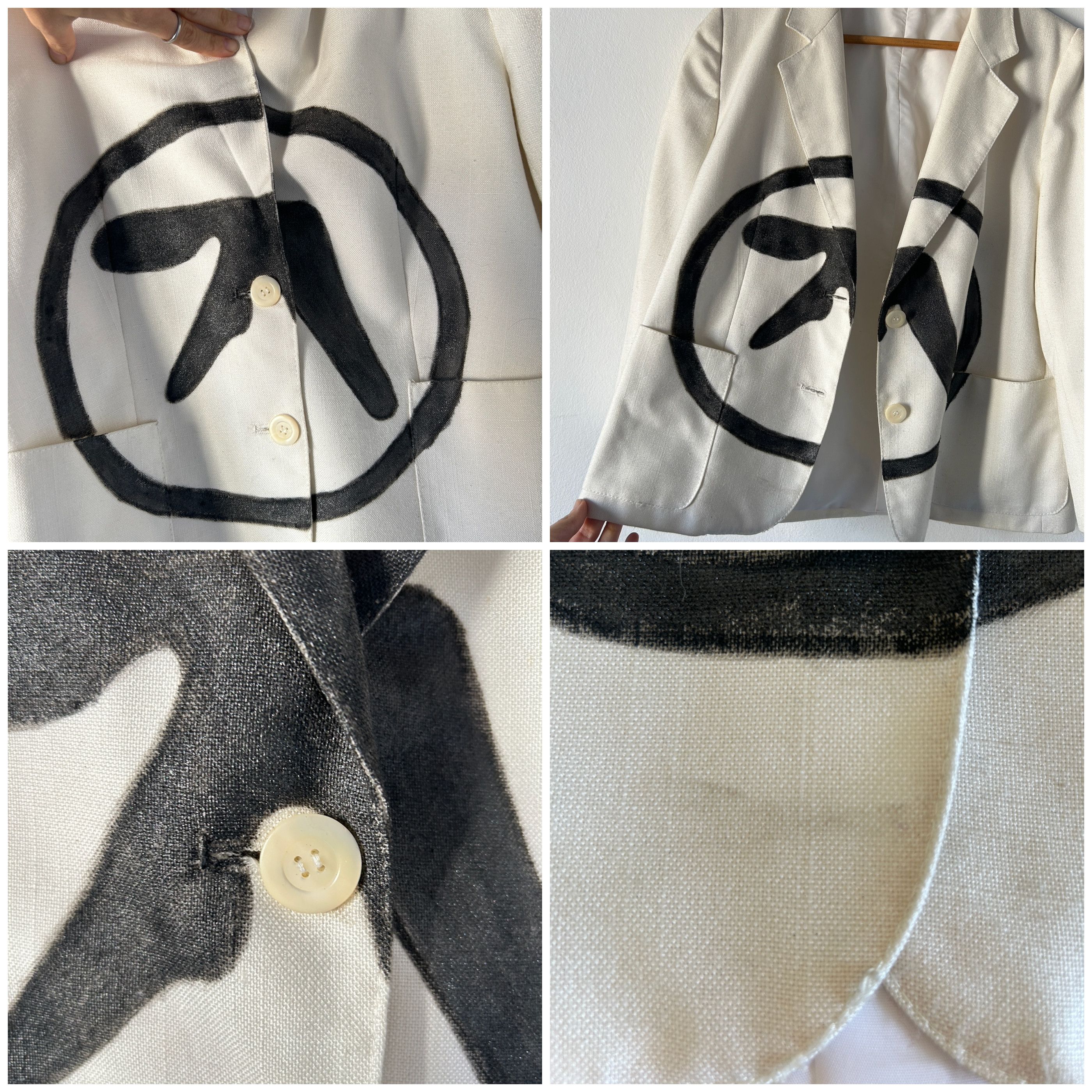 Vintage Aphex twin custom made vintage blazer Size M / US 6-8 / IT 42-44 - 9 Thumbnail