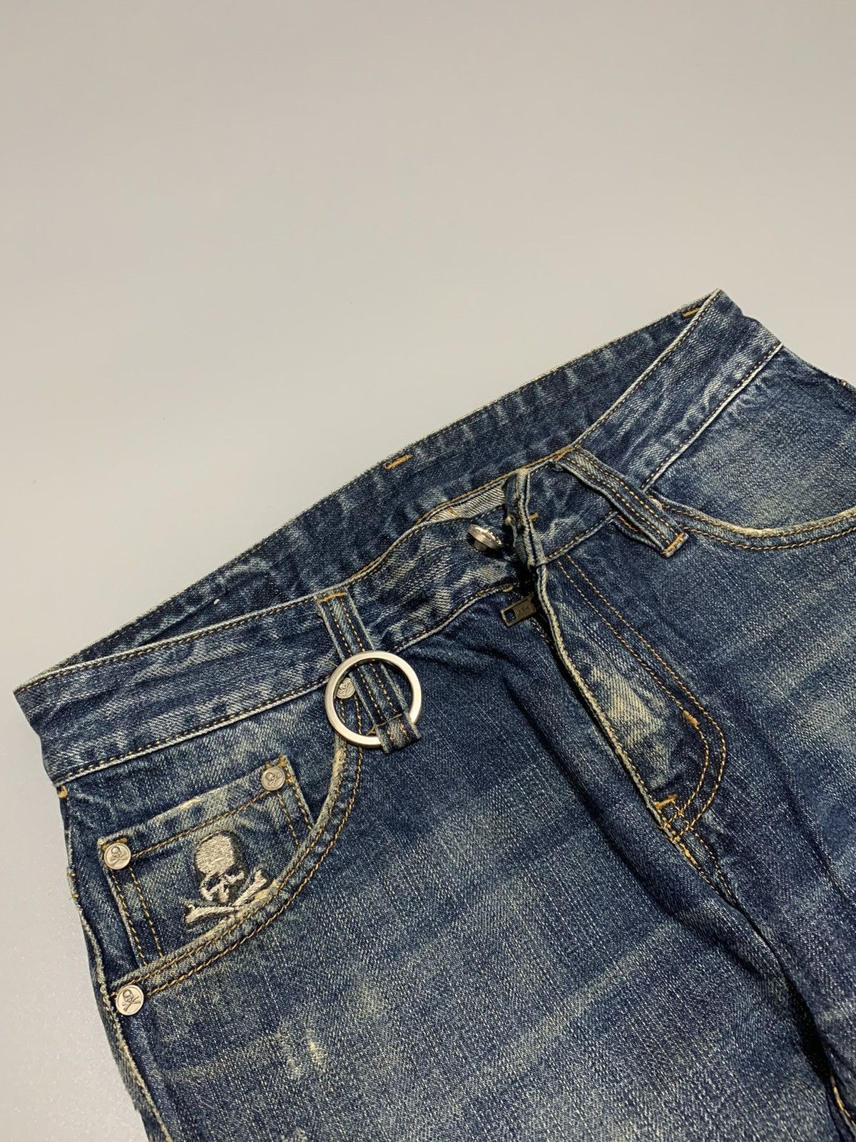 Mastermind Japan × The Rolling Stones MMJ x TRS- 2012- 50th Anniversary of D Rolling Stones Denim Size US 30 / EU 46 - 6 Thumbnail