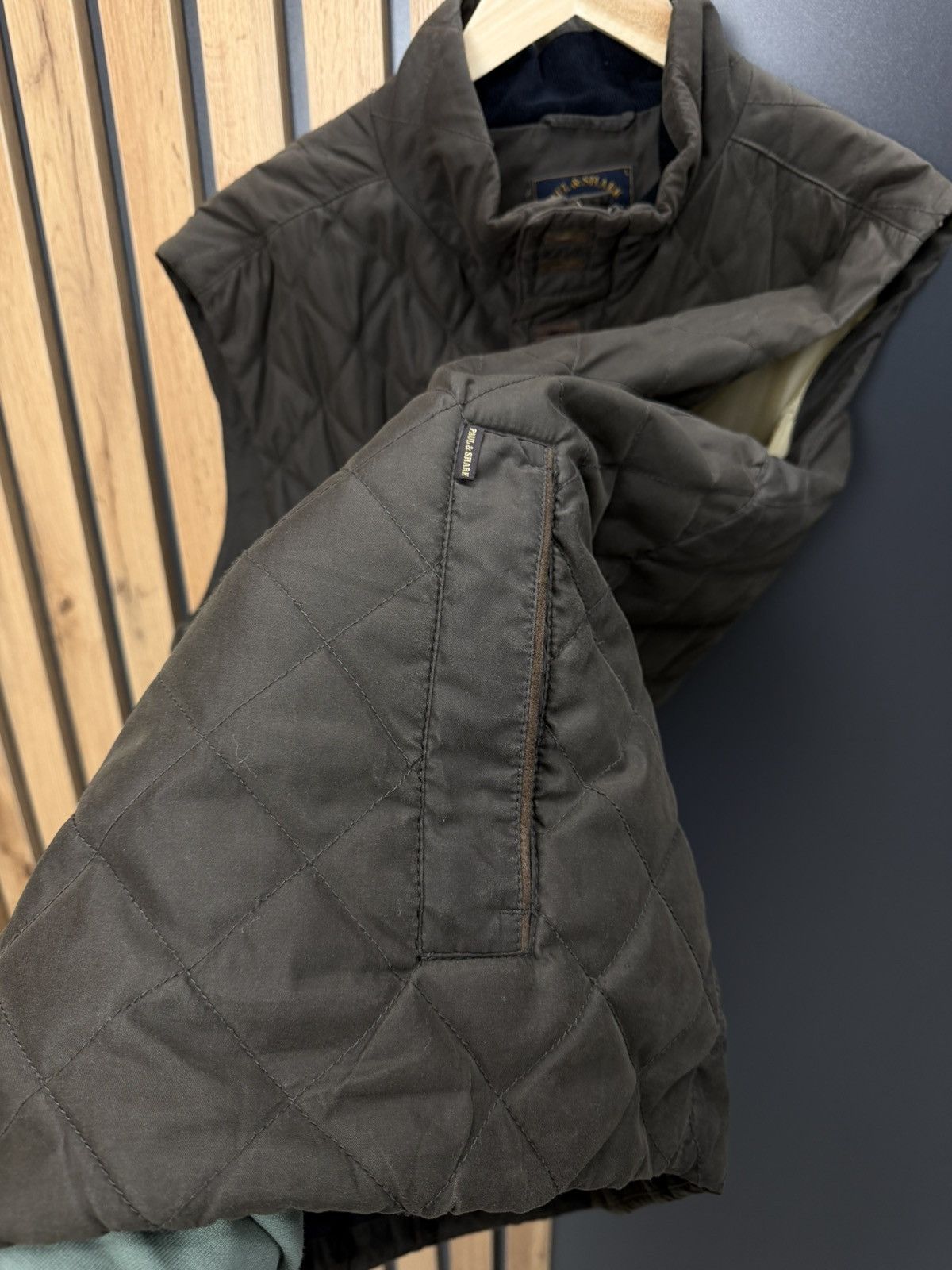 Paul & Shark Paul & Shark Yachting Quilted Vest Brown Mens Size L Size US L / EU 52-54 / 3 - 13 Thumbnail