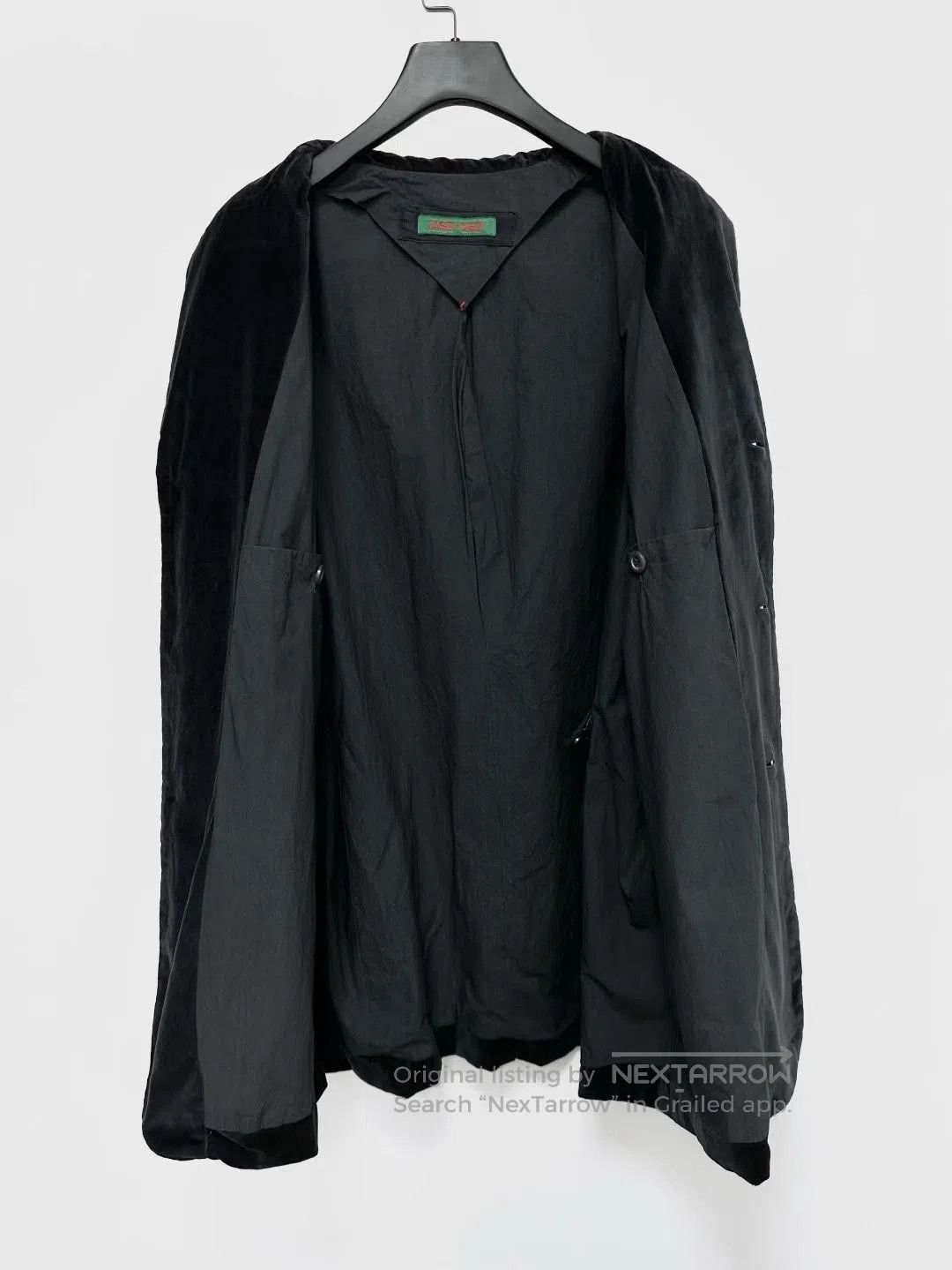 Casey Casey Casey Casey Black Gray Velvet Blazer. Size US S / EU 44-46 / 1 - 4 Thumbnail