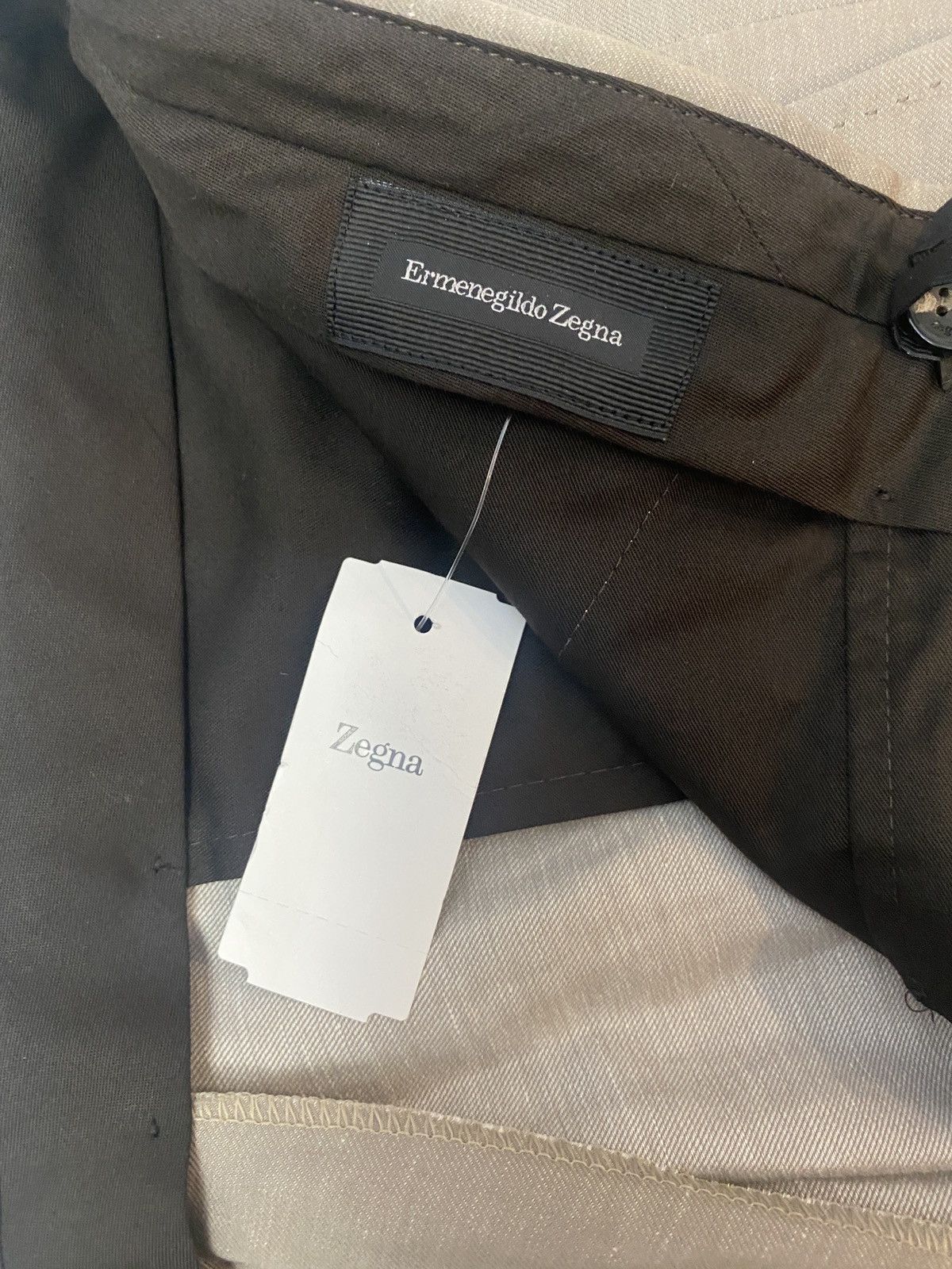 Ermenegildo Zegna Beige Zegna Dress Pants Size US 36 / EU 52 - 8 Thumbnail