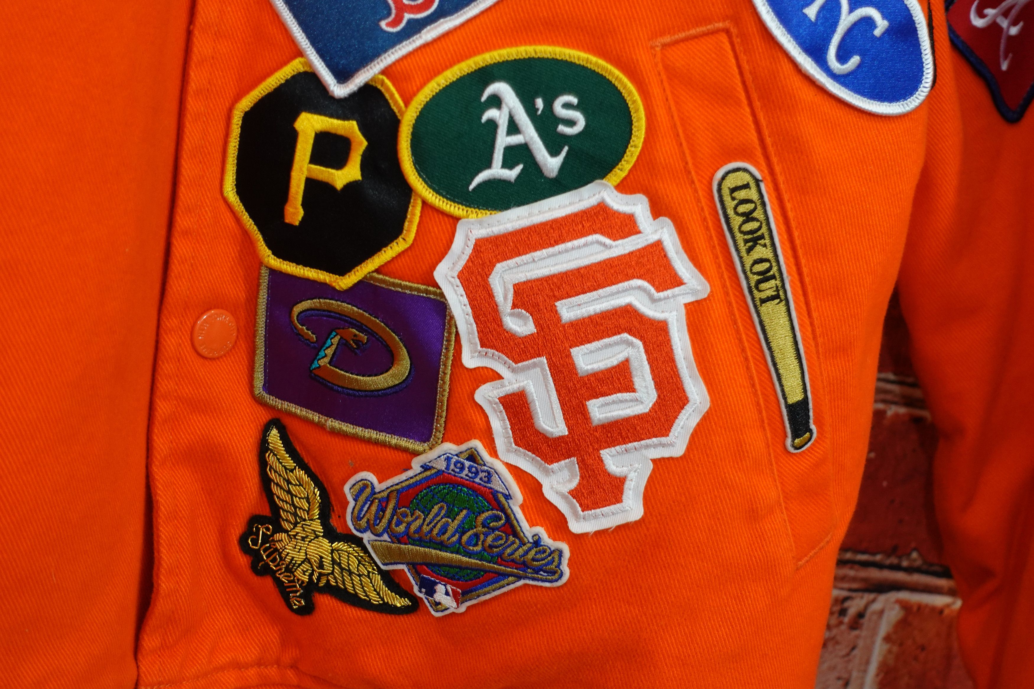 New Era × Supreme Supreme New Era MLB Varsity Jacket Size US L / EU 52-54 / 3 - 7 Thumbnail