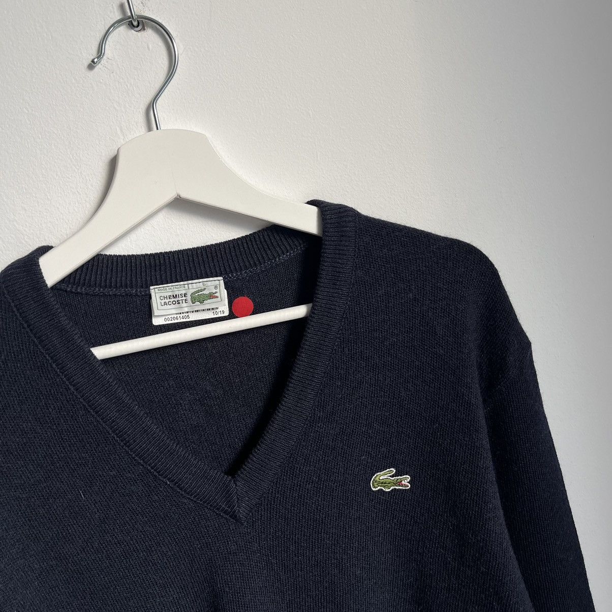 Lacoste Vintage 90s Lacoste Sweater Size 6 Size US L / EU 52-54 / 3 - 5 Thumbnail