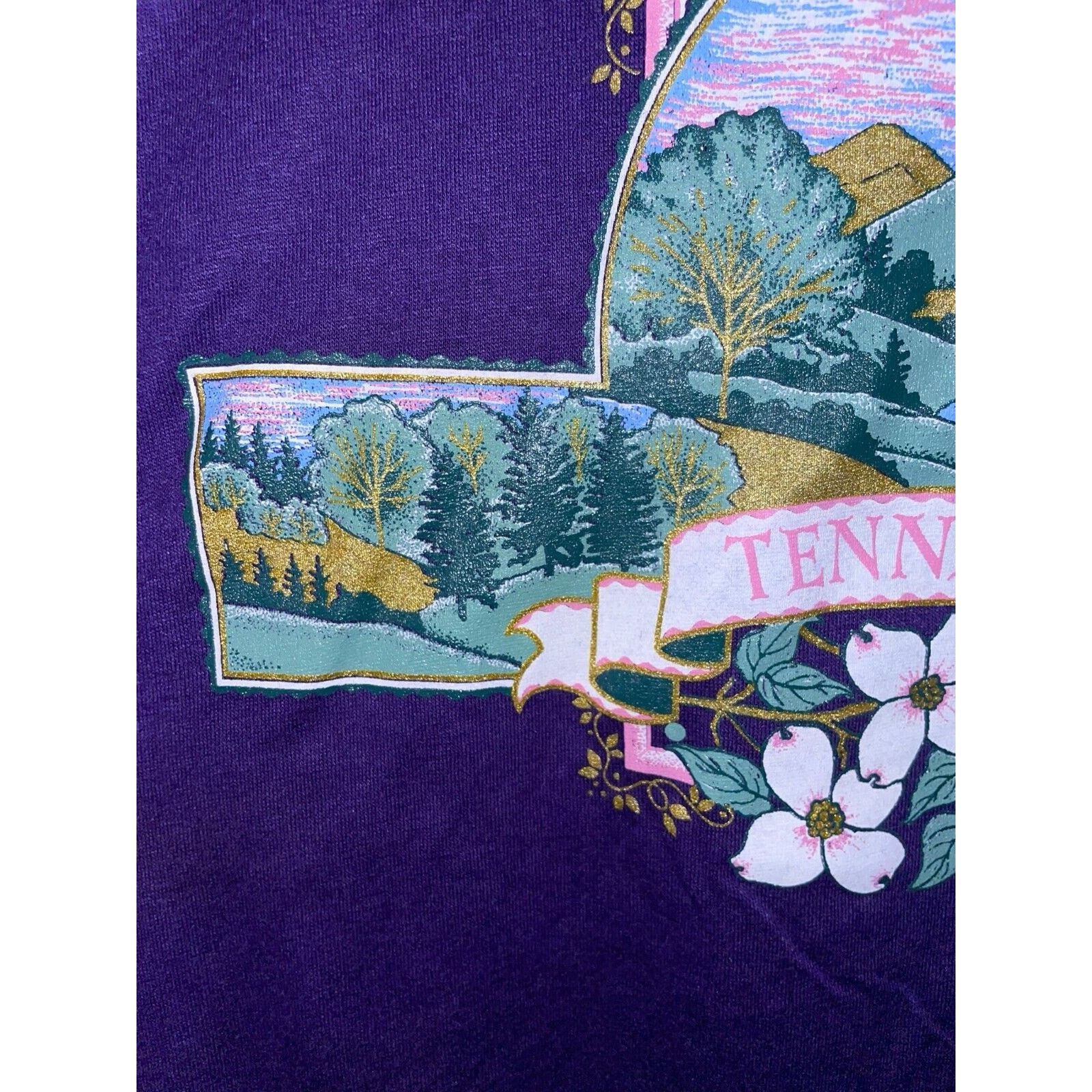 Jerzees Vintage Gatlinburg Tennessee Shirt Graphic Tee 90s VTG Large Size US L / EU 52-54 / 3 - 5 Thumbnail