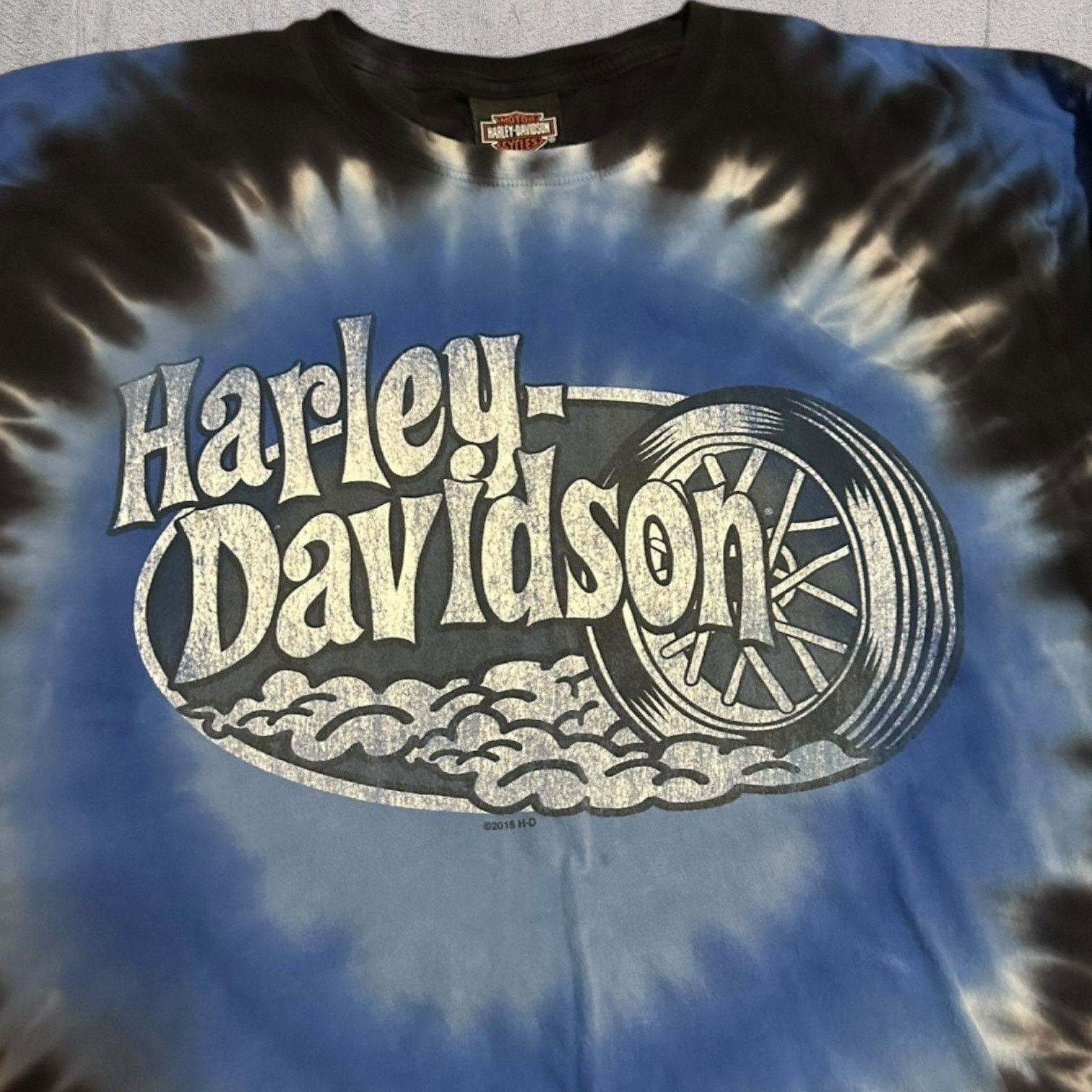 Harley Davidson Sick Tie dye Harley New Orleans longsleeve Size US L / EU 52-54 / 3 - 3 Thumbnail