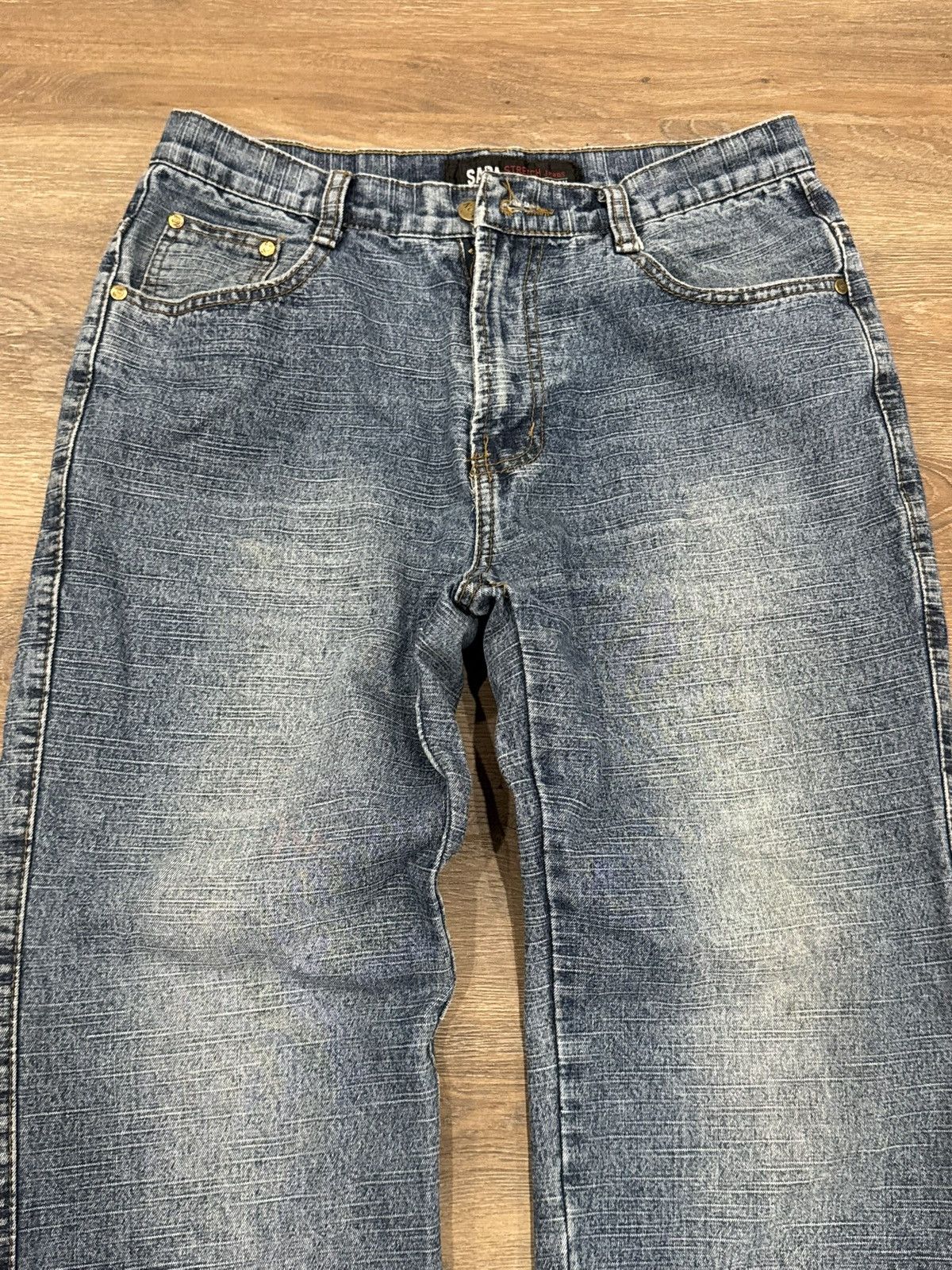 Vintage Vintage Y2K Bootcut Faded Blue Denim Jeans Baggy Wash Size US 32 / EU 48 - 4 Thumbnail