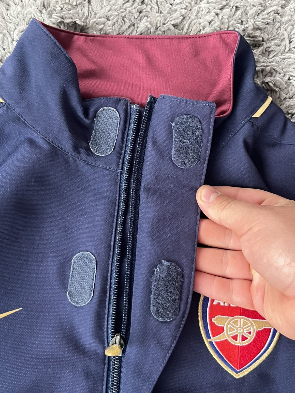 Nike Vintage Light Jacket Nike Soccer football team Arsenal Size US M / EU 48-50 / 2 - 6 Thumbnail