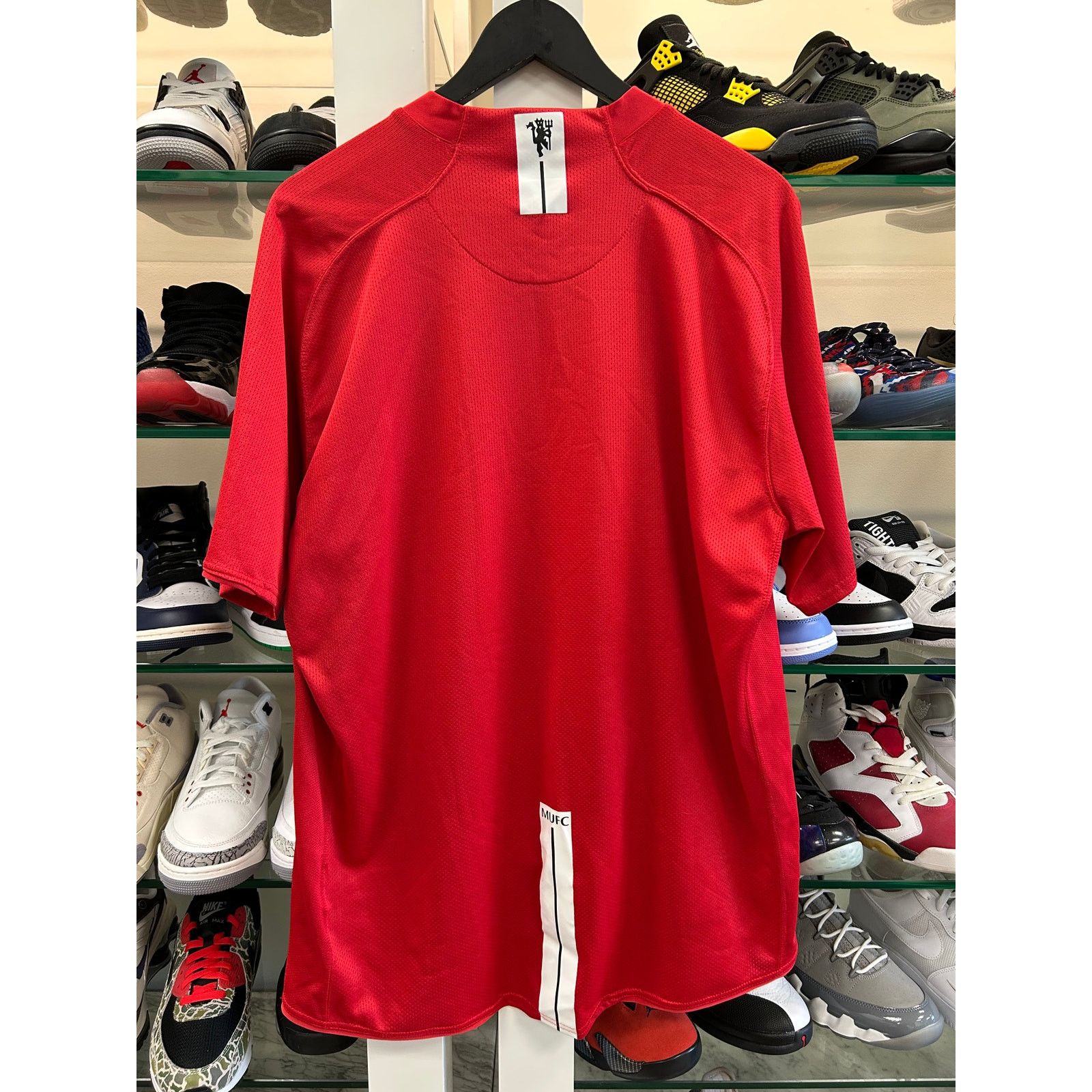 Nike Manchester United 2007-2008 home jersey size 2XL XXL B12 Size US XXL / EU 58 / 5 - 4 Thumbnail