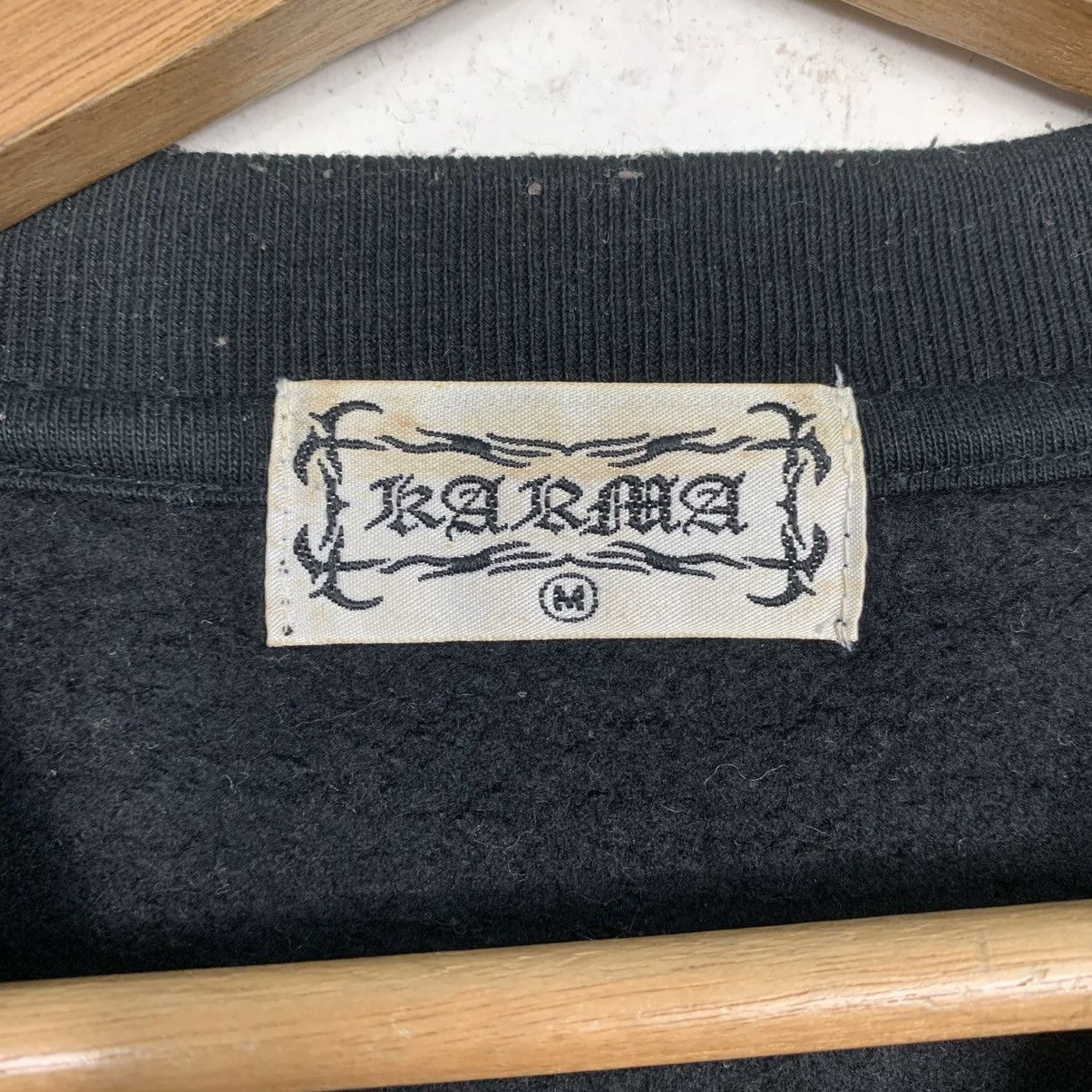 Japanese Brand Karma Cross Crewneck Sweatshirt Size US M / EU 48-50 / 2 - 11 Thumbnail