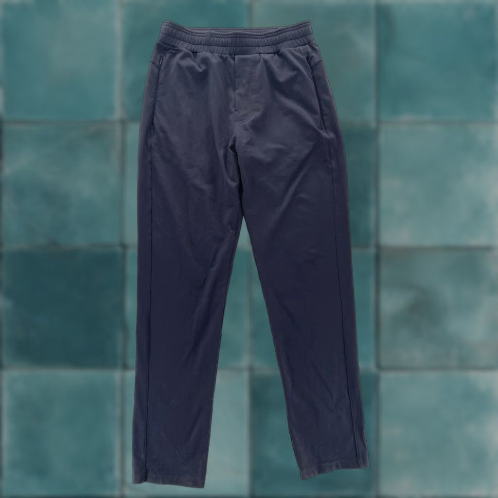 Vintage Public Rec Pants Mens 30x32 Slim Straight Leg Blue Stretch Drawstring Pants Size US 30 / EU 46 - 1 Thumbnail