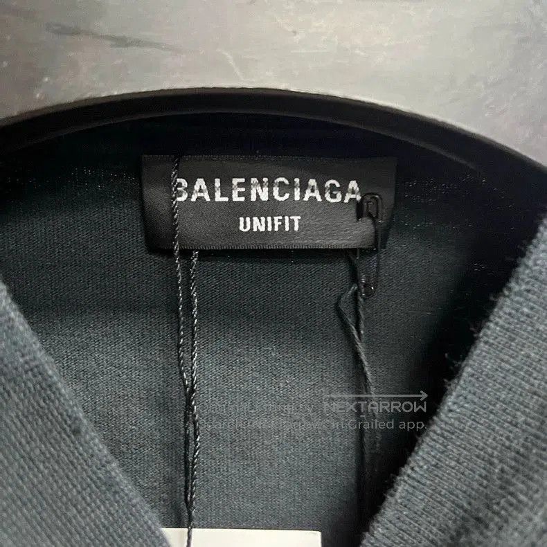 Balenciaga Balenciaga Black Lightning Logo Short Sleeve T-shirt. Size US M / EU 48-50 / 2 - 3 Thumbnail