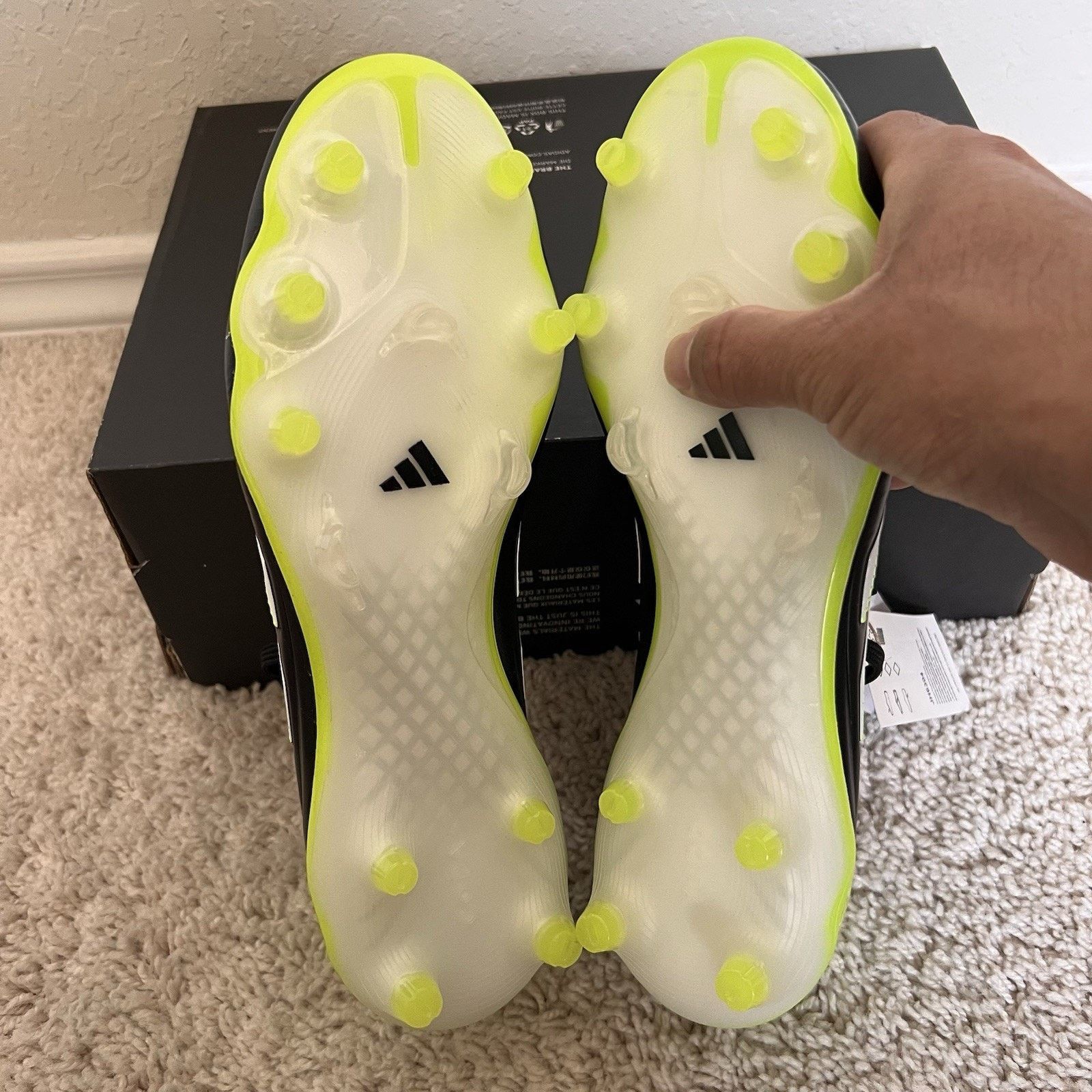 Adidas Adidas Copa Pure 3 Elite FG Black Soccer Cleat Size 8 New Size US 8 / EU 41 - 8 Thumbnail