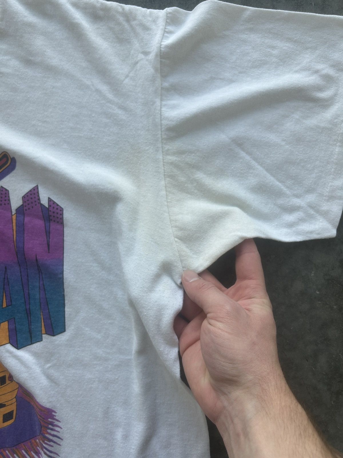 NASCAR × Vintage Vintage 90s Ernie Irvan NASCAR Graphic Tee Boxy Fit Size US XL / EU 56 / 4 - 6 Thumbnail