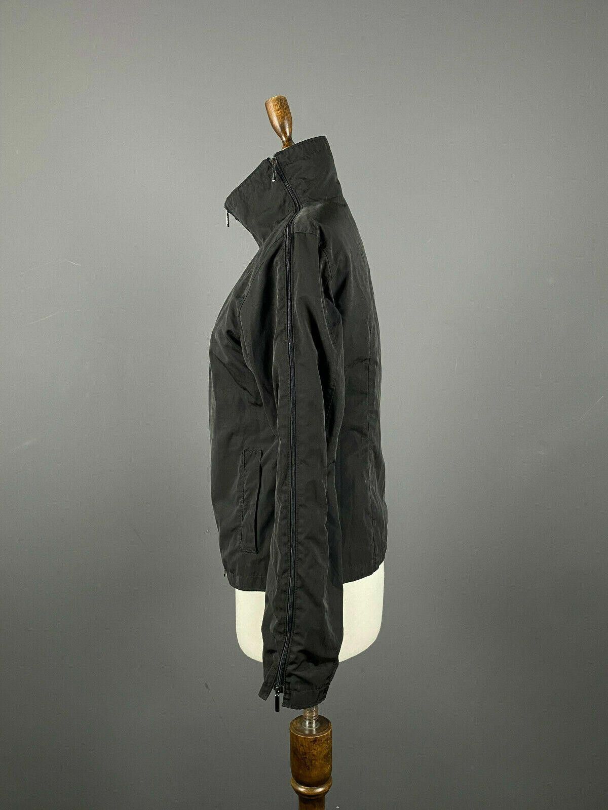 Designer Ladies S' Max Mara Black Full Zip High Jacket Size GB12 F42 Size S / US 4 / IT 40 - 5 Thumbnail