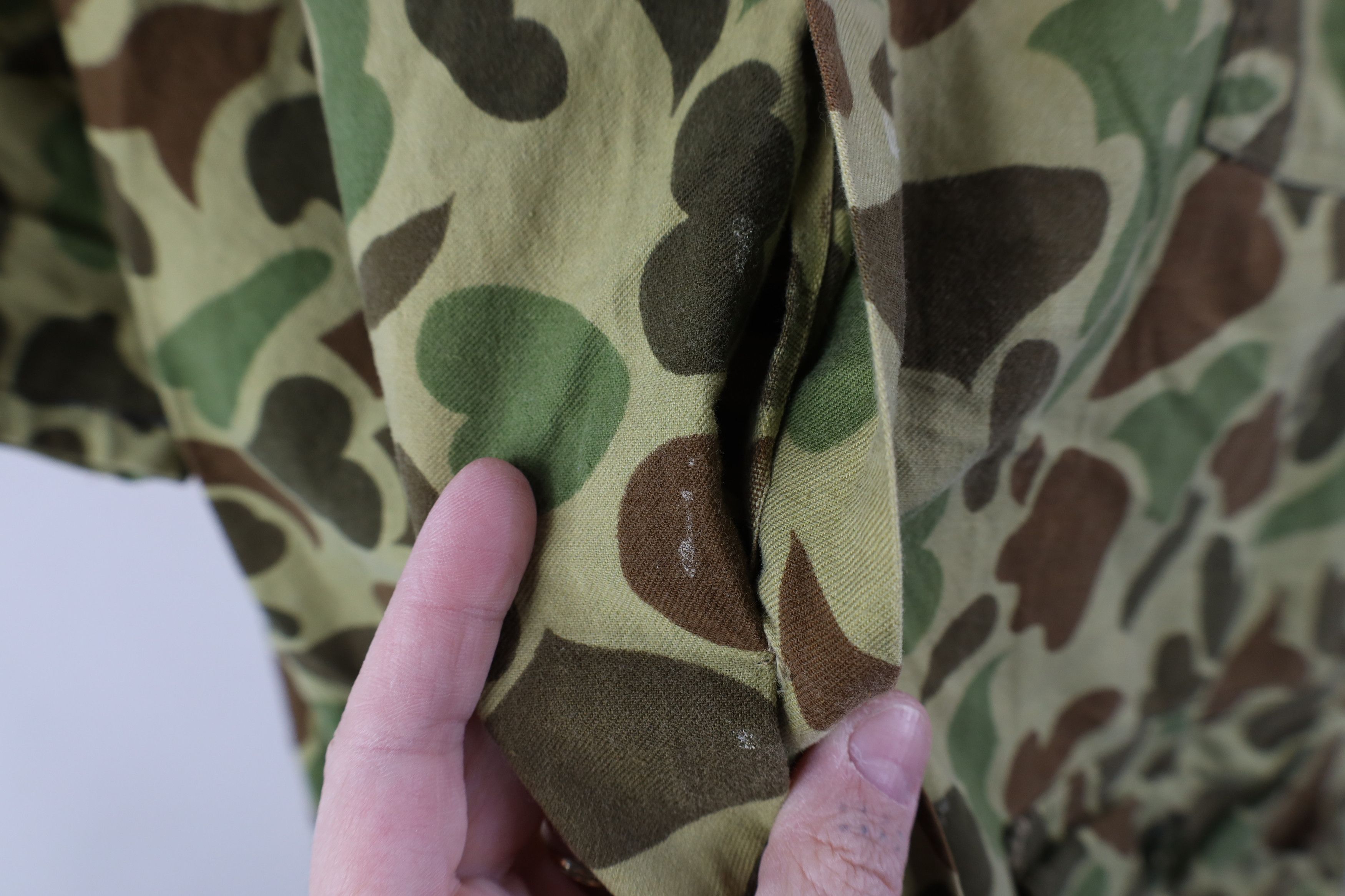 Vintage Vintage 70s Streetwear Camouflage Short Sleeve Shirt Jacket Size US XL / EU 56 / 4 - 6 Thumbnail