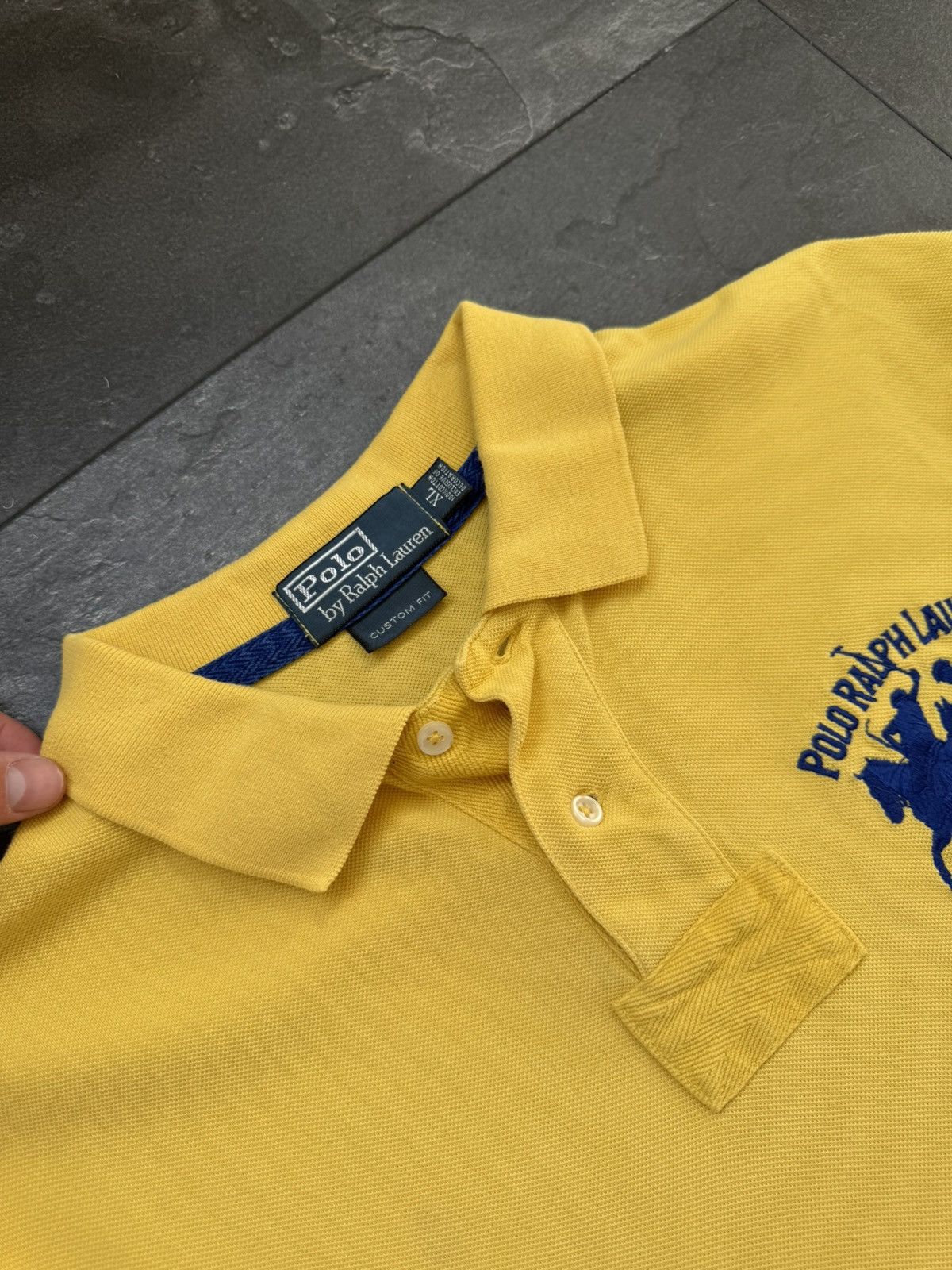 Polo Ralph Lauren × Vintage Vintage polo Ralph Lauren big pony New York tee Size US XL / EU 56 / 4 - 2 Thumbnail