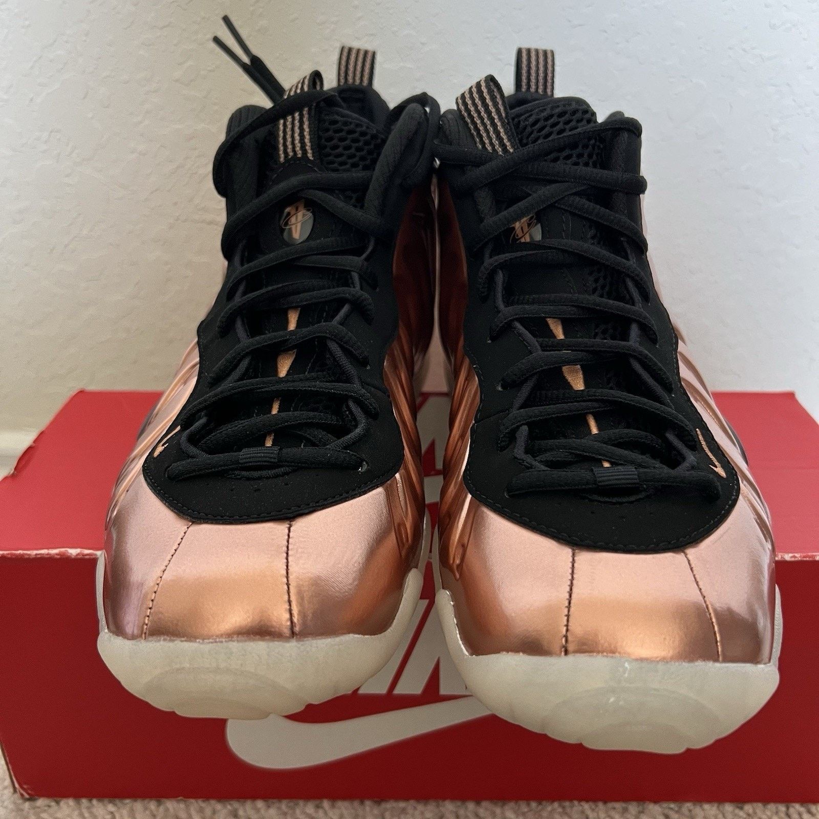 Nike Nike Little Posite One GS Copper 2024 Lifestyle Shoes 7Y Size US 7 / EU 40 - 3 Thumbnail