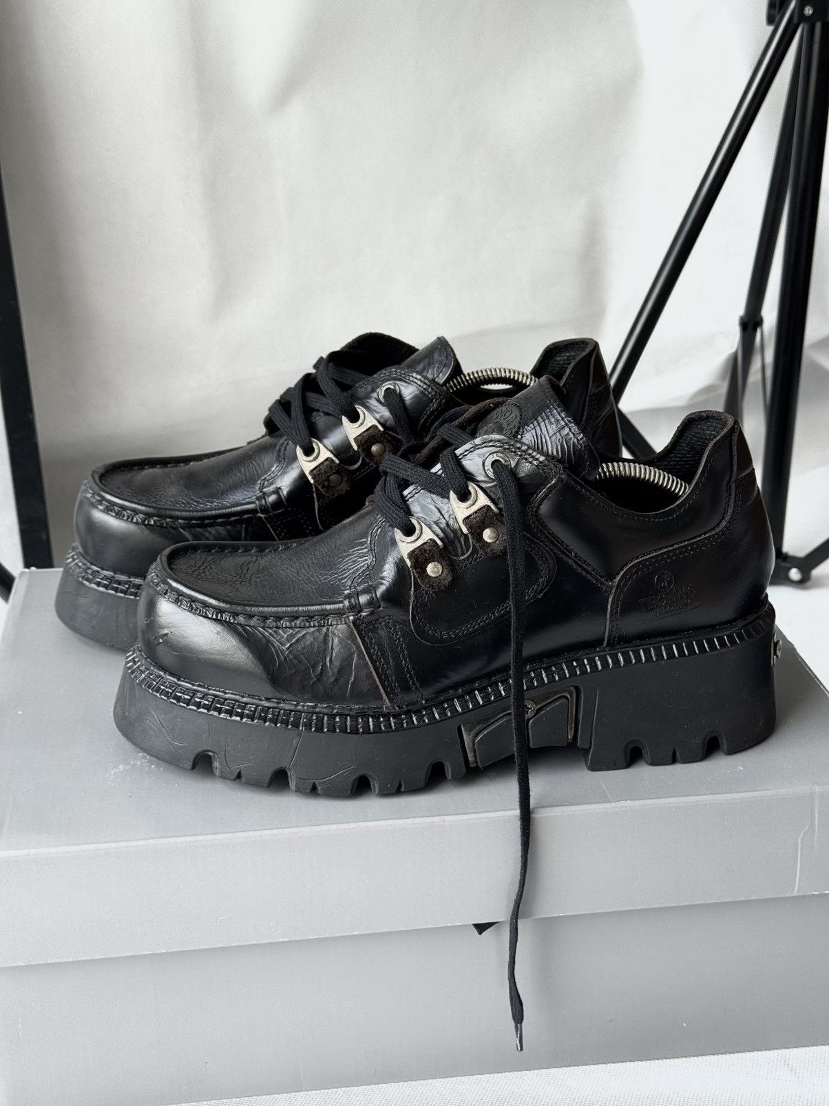 Vintage Avant Garde boots high platform shoes rare Memphis Kanye Size US 10 / EU 43 - 11 Thumbnail