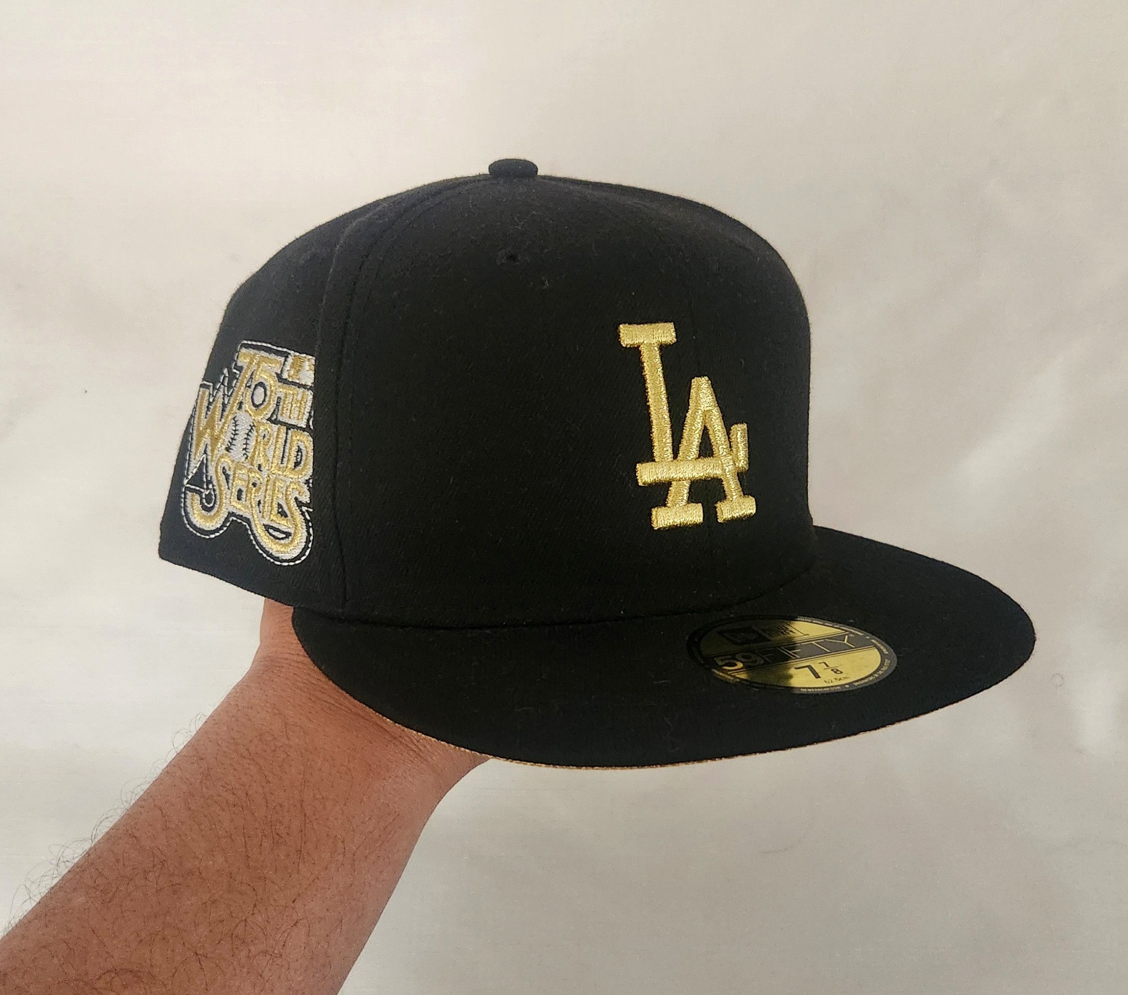 Cooperstown Collection × New Era New Era LA Los Angeles Dodgers Fitted Gold Rush 75th 7 7/8 Size ONE SIZE - 9 Thumbnail