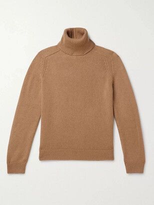 Saint Laurent Paris Saint Laurent YSL camel hair roll neck turtleneck sweater M Size US M / EU 48-50 / 2 - 1 Thumbnail