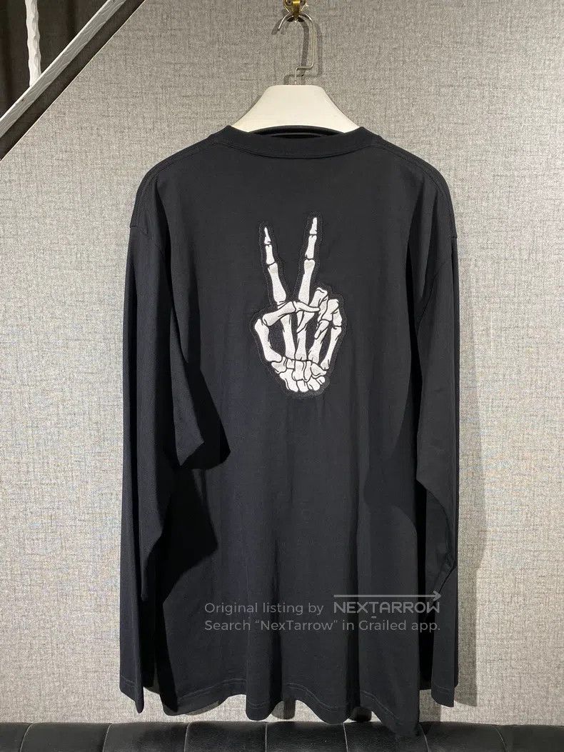 Balenciaga Balenciaga Long Sleeve T-Shirt Sweatshirt Size US XS / EU 42 / 0 - 2 Thumbnail