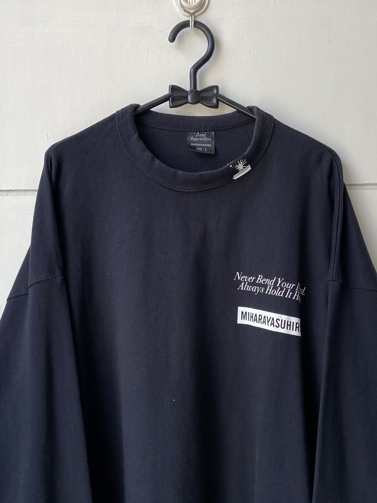 GU × Maison MIHARA YASUHIRO MIHARAYASUHIRO x GU Black T-shirt Size US M / EU 48-50 / 2 - 3 Thumbnail