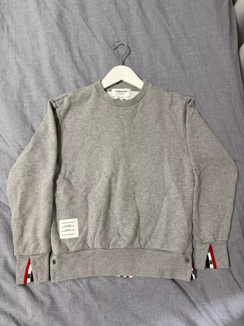 Thom Browne Thom Browne Long-sleeved cotton hoodie Size XS / US 0-2 / IT 36-38 - 1 Thumbnail