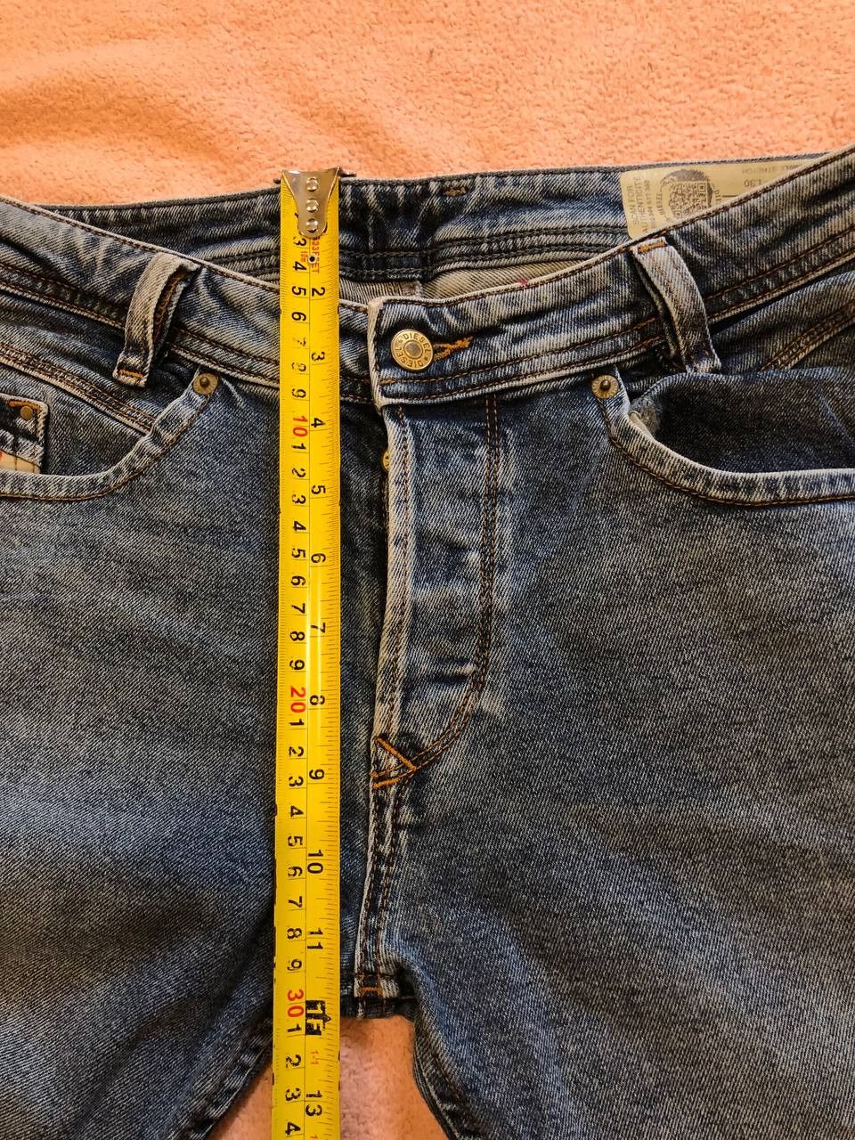 Diesel Vintage DIESEL IAKOP blue jeans crazy Y2K streetwear Size 29" - 13 Thumbnail
