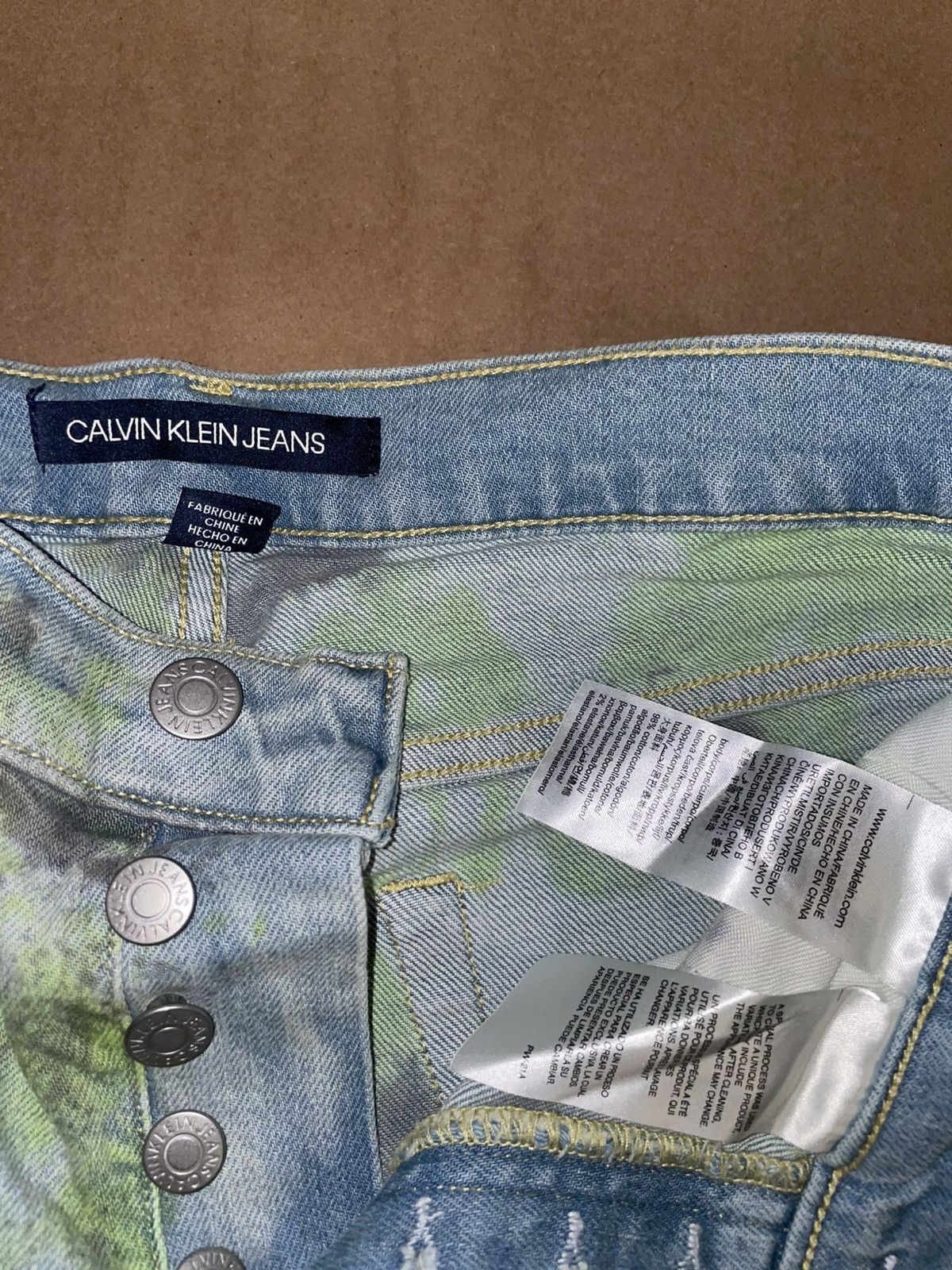 Calvin Klein Calvin Klein tie dye jeans Size US 30 / EU 46 - 4 Thumbnail