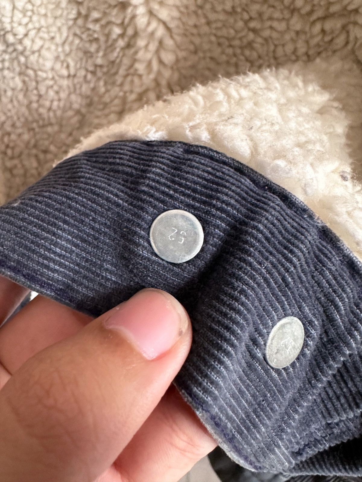 Levi's × Vintage 80s Levis Corduroy Sherpa Jacket Size US S / EU 44-46 / 1 - 5 Thumbnail