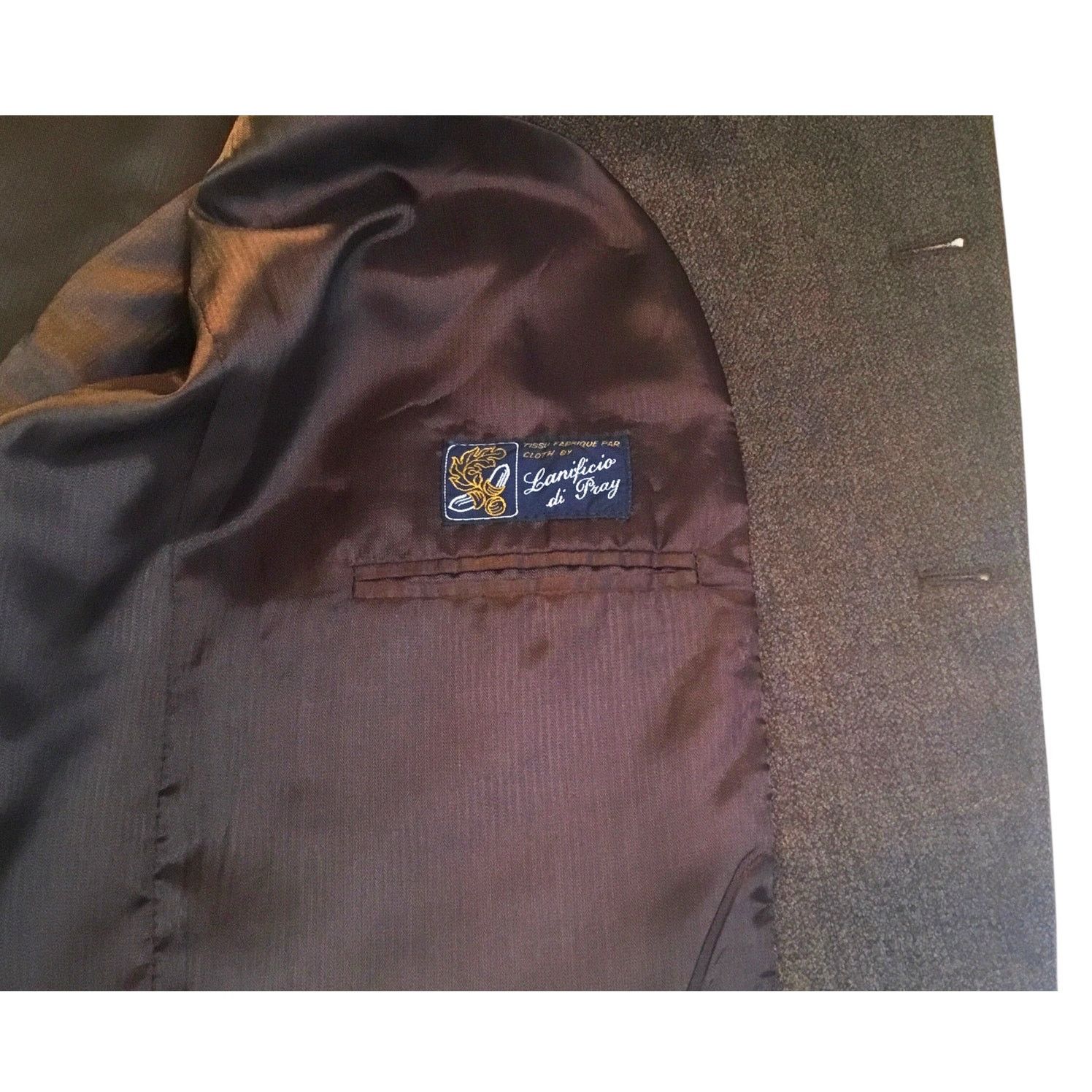 Other Calvin America Brown Herringbone Wool Sport Coat Size US M / EU 48-50 / 2 - 13 Thumbnail