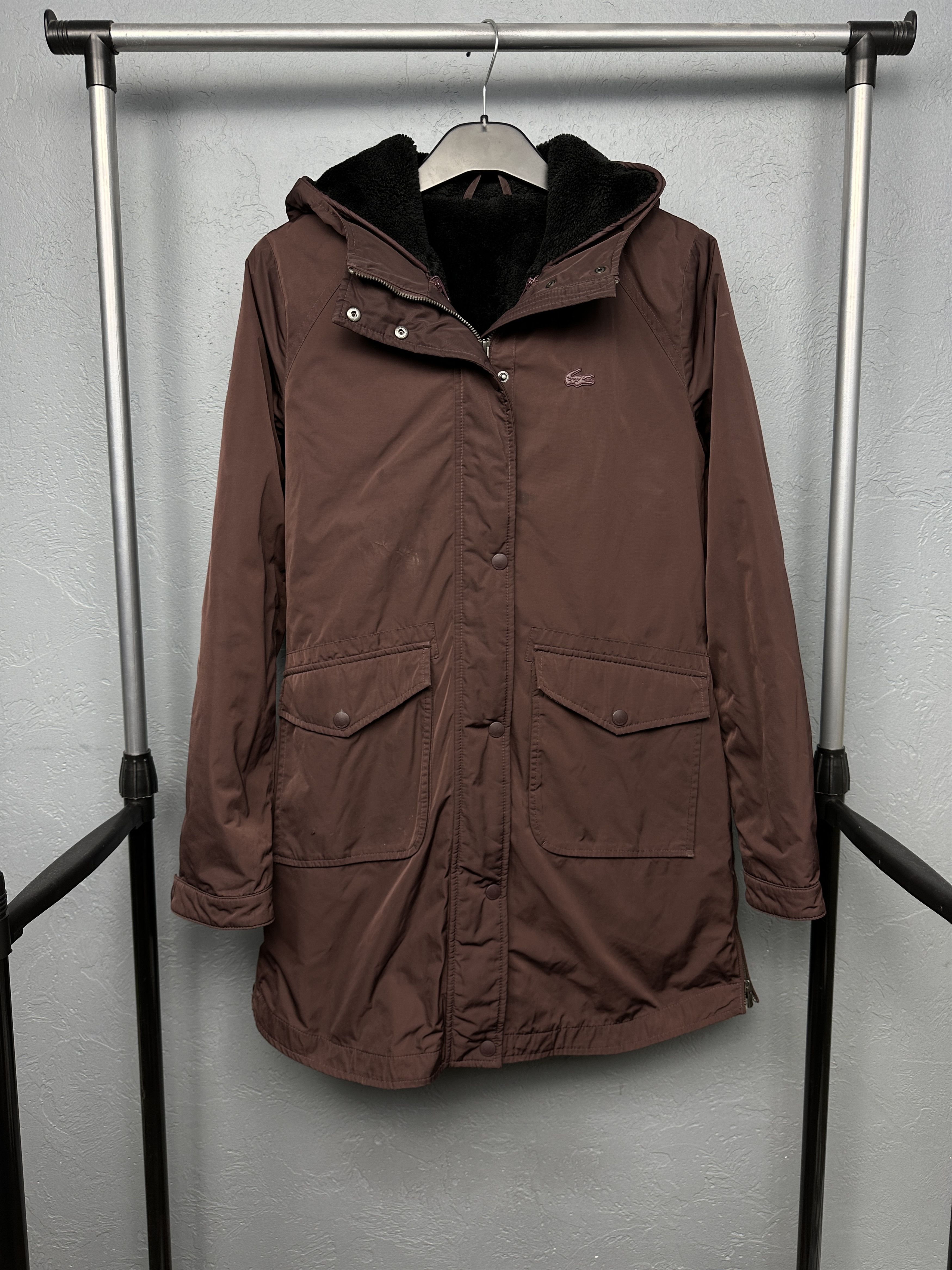 Lacoste Lacoste Womens 3 in 1 Jacket with removable lining Size S / US 4 / IT 40 - 1 Thumbnail