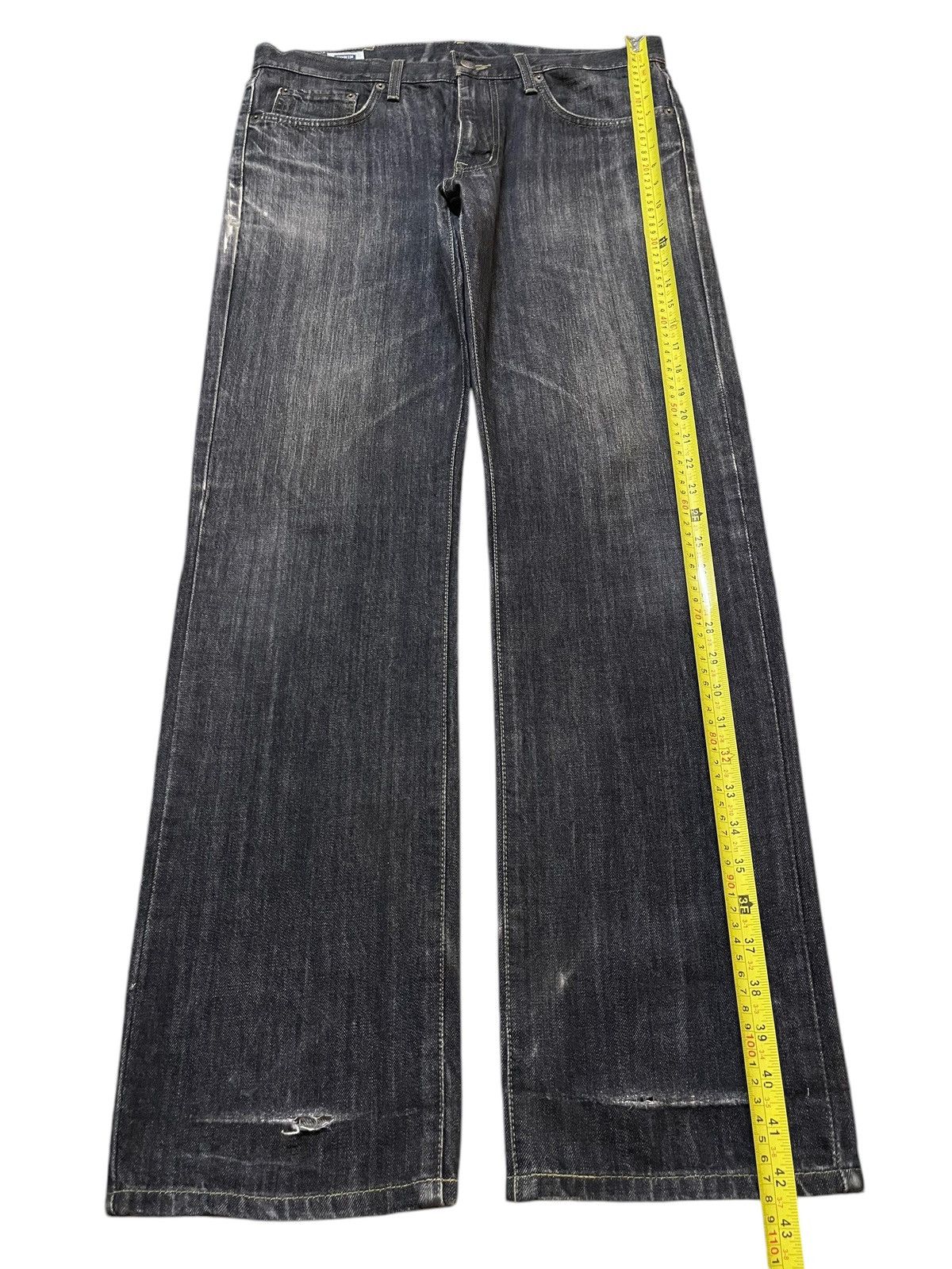 Edwin Vintage Edwin 402 Faded Wash Style Loose Jeans Size US 34 / EU 50 - 13 Thumbnail