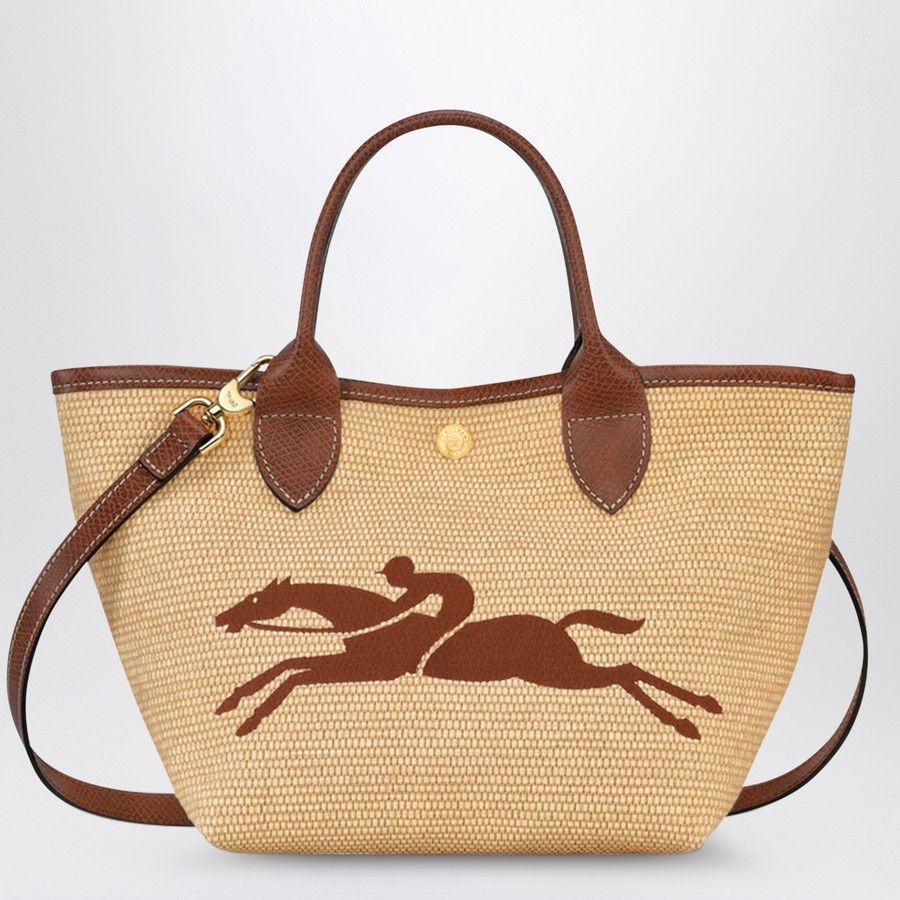 Longchamp o1d2blof0824 Size: OS / S Le Pliage Bag in Beige & Brown Size ONE SIZE - 1 Thumbnail