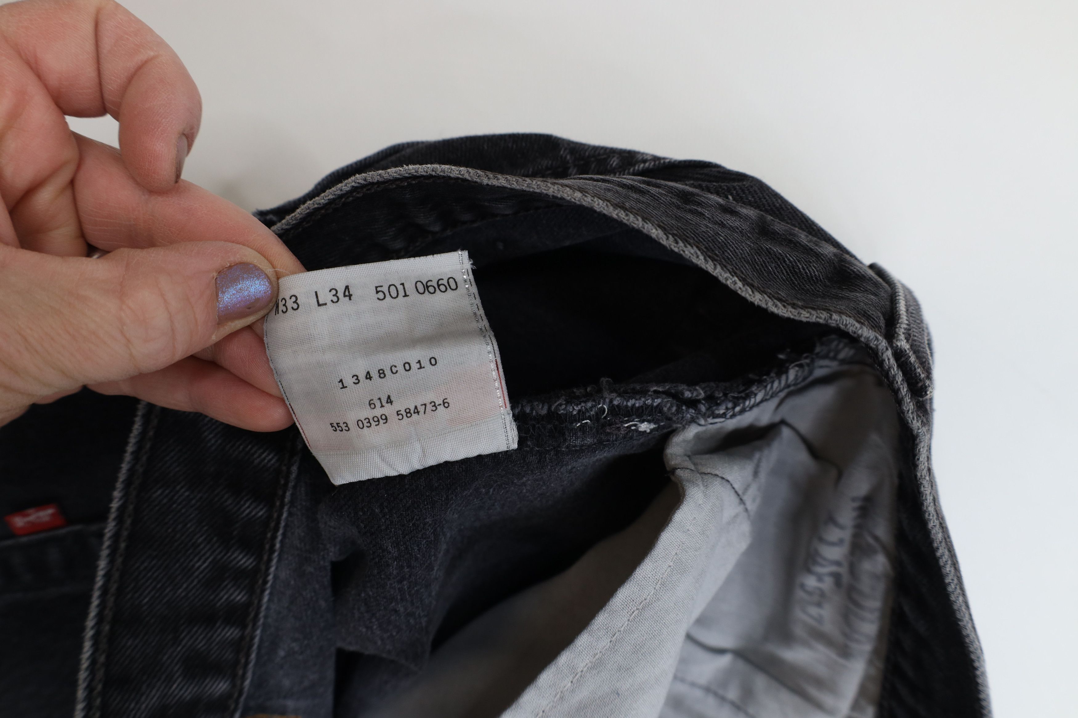 Levi's Vintage 90s Levis 501xx Fly Original Straight Leg Jeans USA Size US 32 / EU 48 - 10 Thumbnail