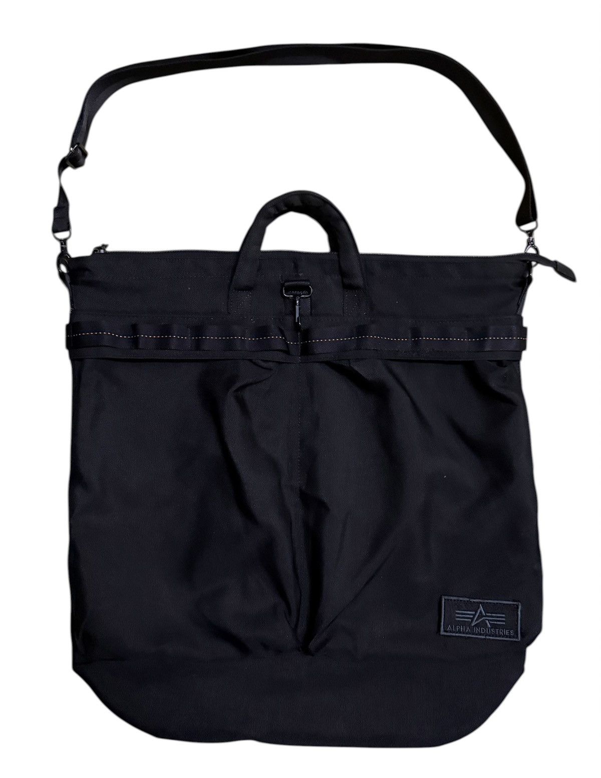 Alpha Industries ALPHA INDUSTRIES Crossbody Bag Label Helmet Size ONE SIZE - 1 Thumbnail