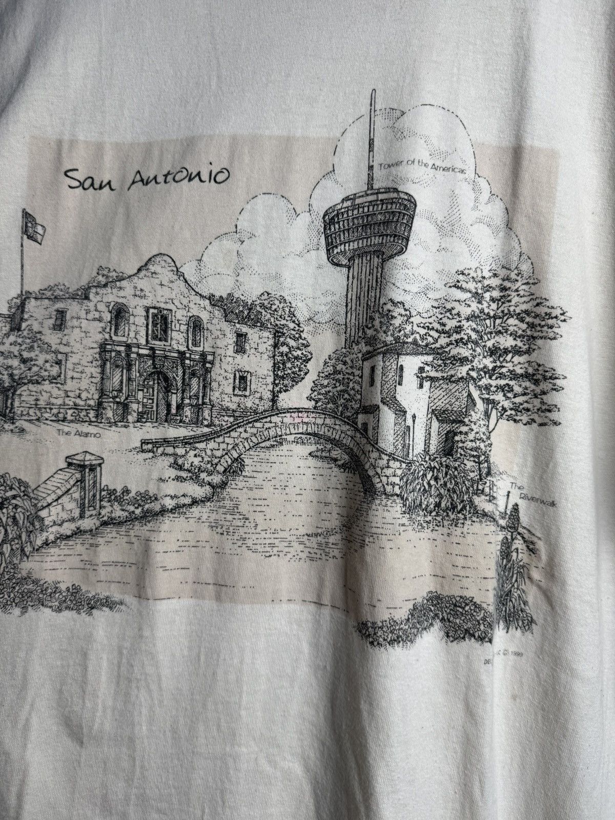 Vintage Vintage San Antonio Tower Of The America 1999 Size US L / EU 52-54 / 3 - 3 Thumbnail
