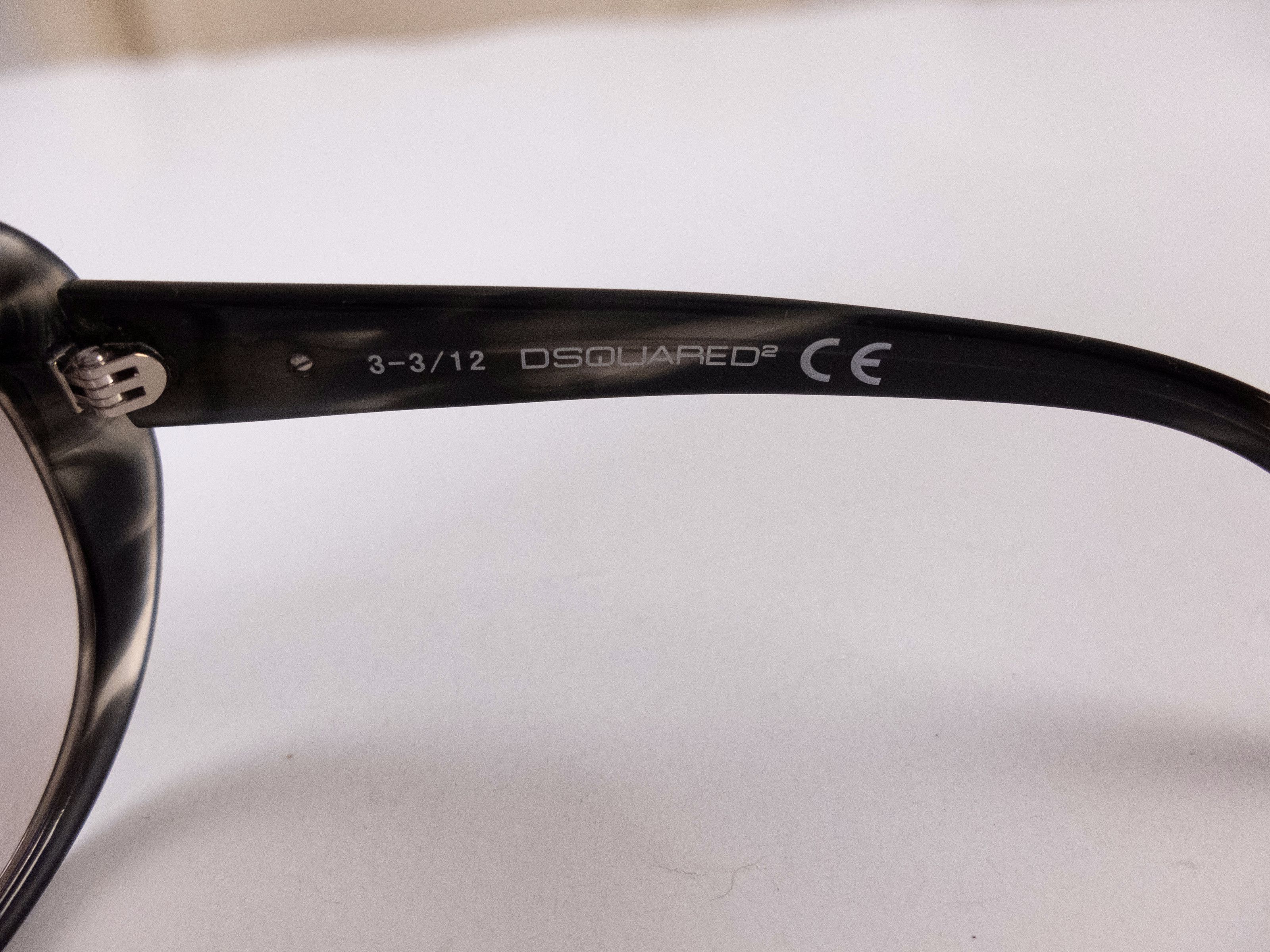 Dsquared2 DSQUARED2 black cat eye acetate sunglasses authentic Size ONE SIZE - 7 Thumbnail